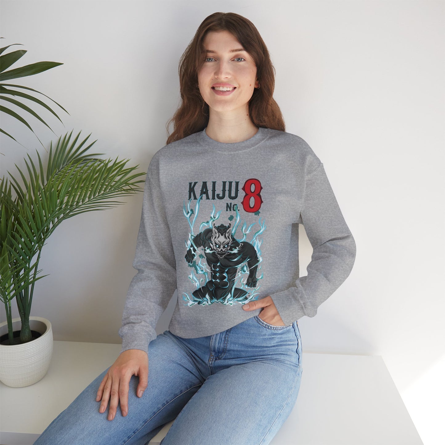 Infernal Surge Unisex Heavy Blend Crewneck Sweatshirt