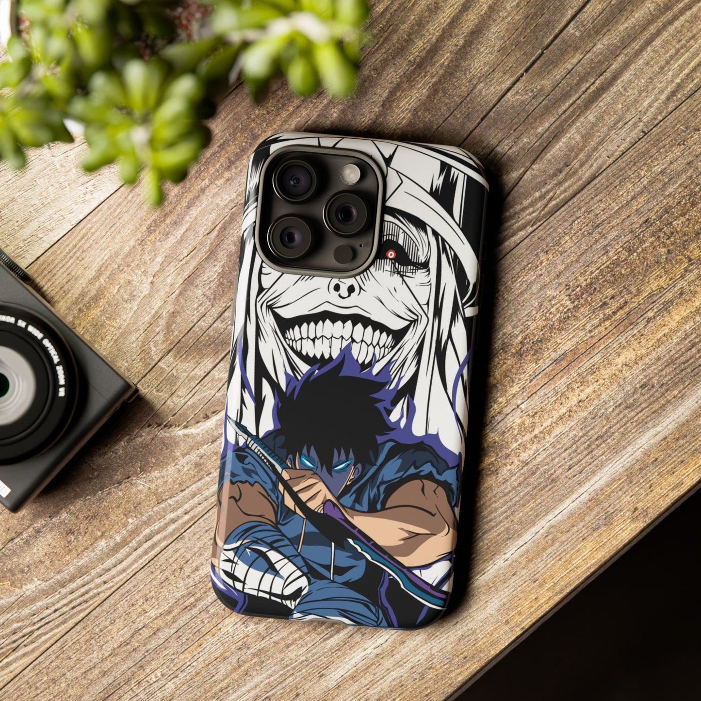 Sung Jinwoo Vs Statue Of God II Double Layered Phone Case