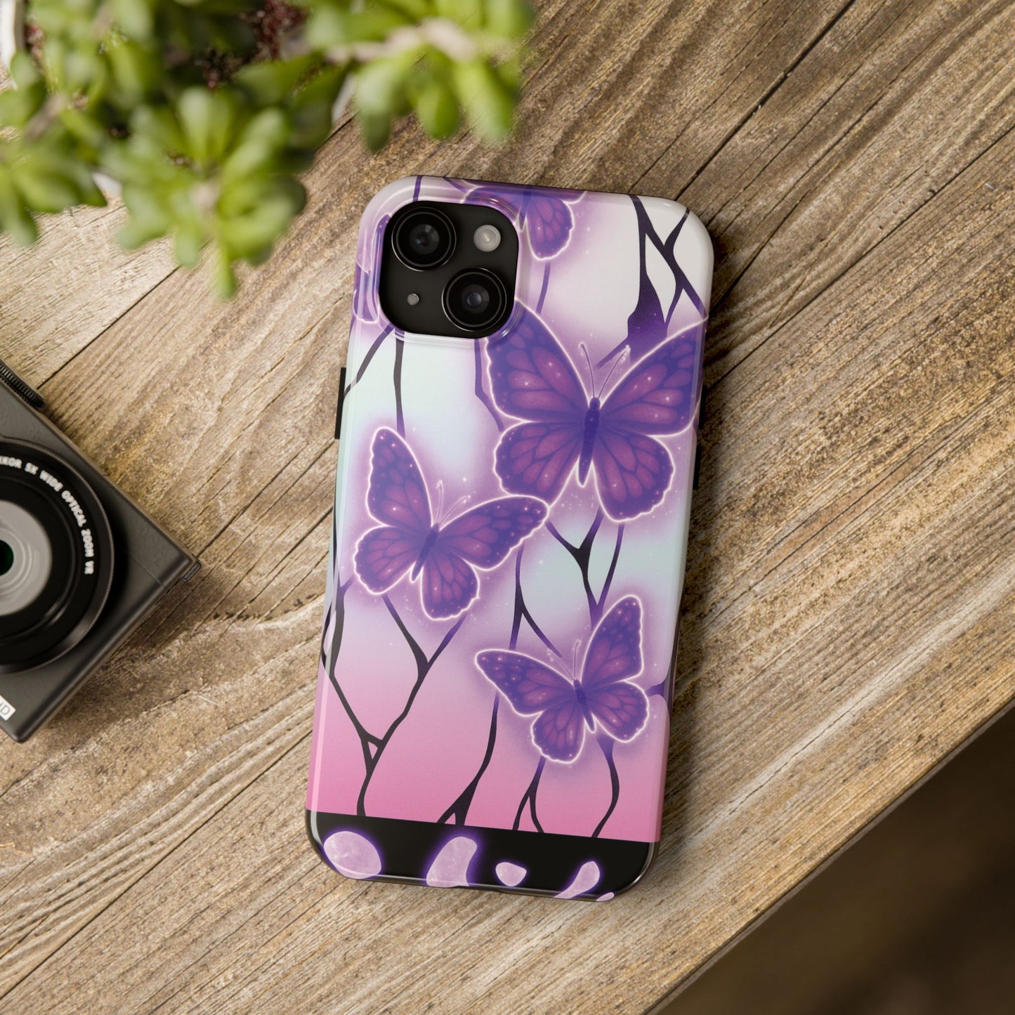Insect Haori “Butterfly Dream” Double Layered Phone Case