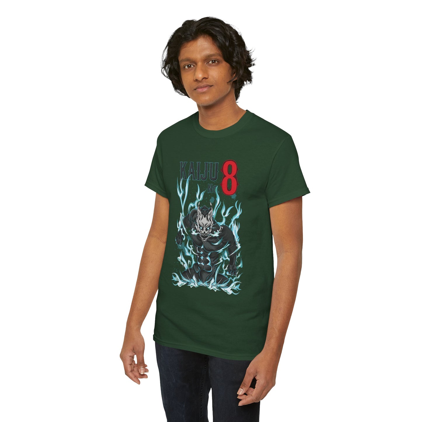 Infernal Surge Unisex Heavy Cotton T-Shirt | Kaiju No. 8 Anime Tee