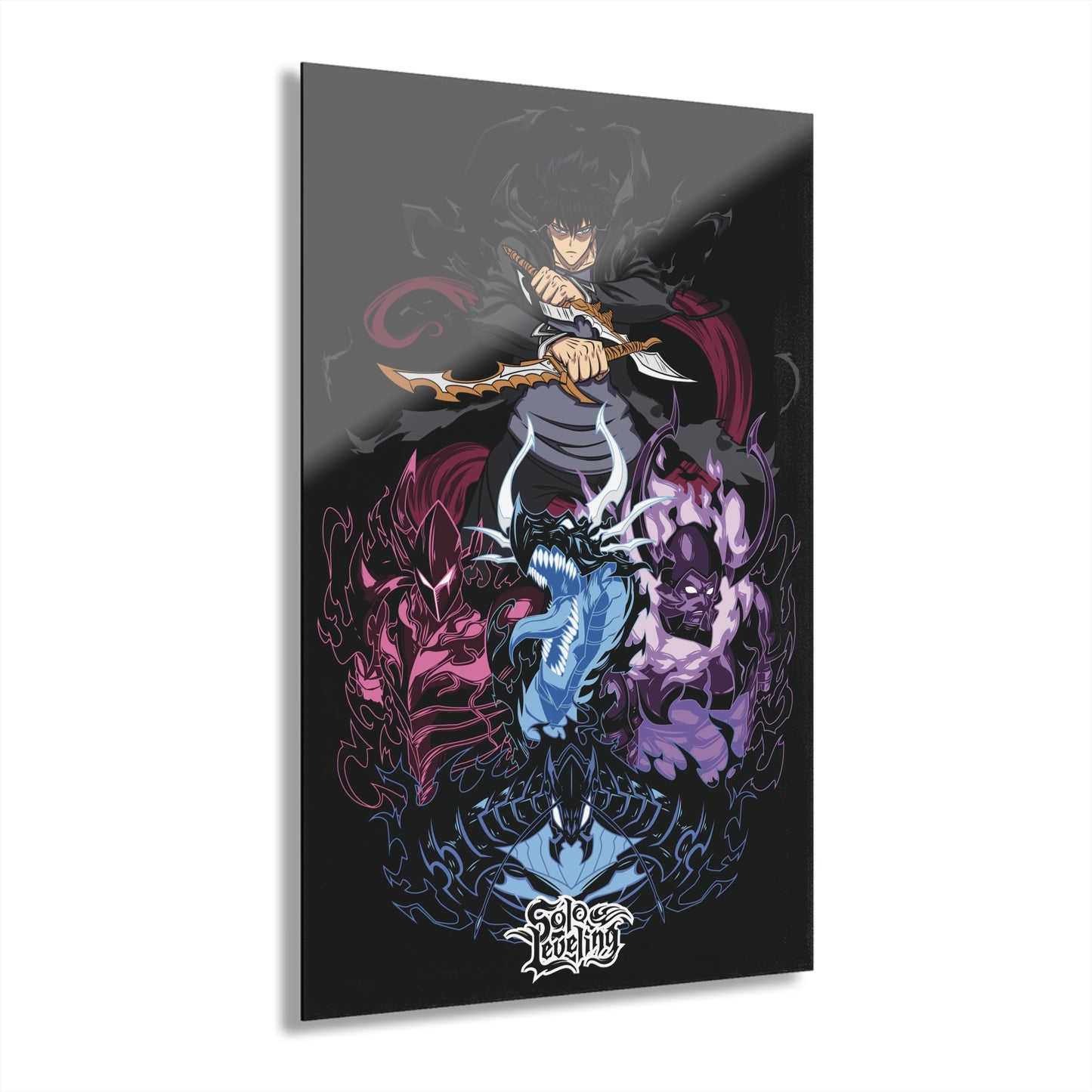 Sung Jinwoo's Elite Shadows Acrylic Print