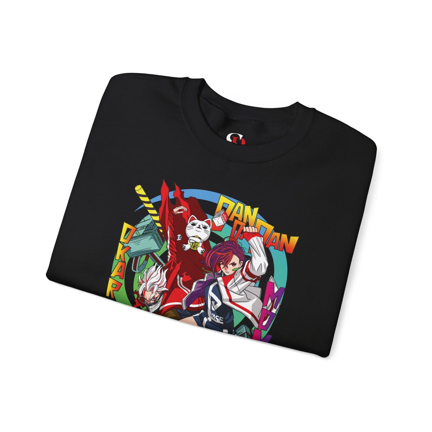 Okarun x Momo Unisex Heavy Crewneck | Dandadan Anime Streetwear Sweatshirt