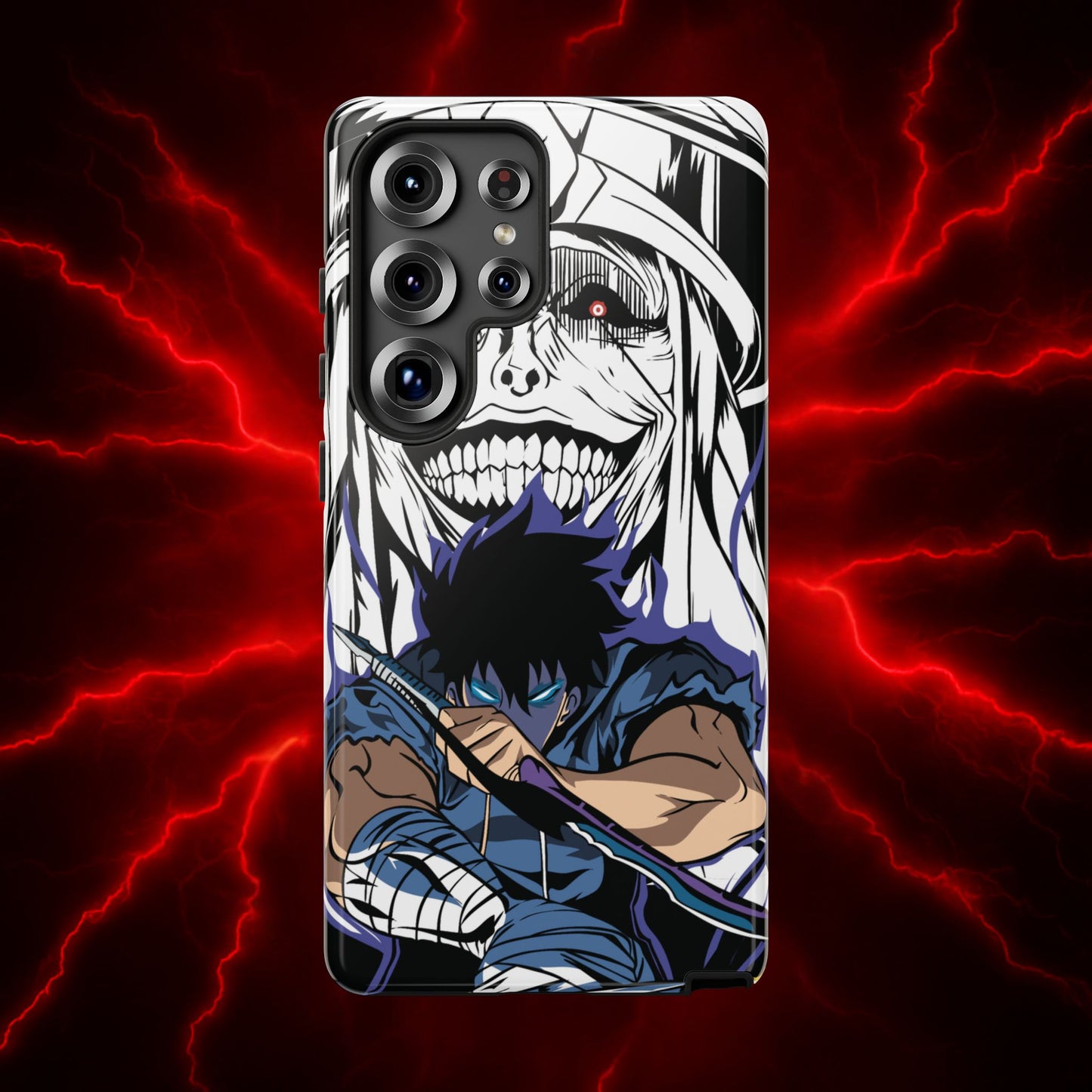 Sung Jinwoo Vs Statue Of God II Double Layered Phone Case