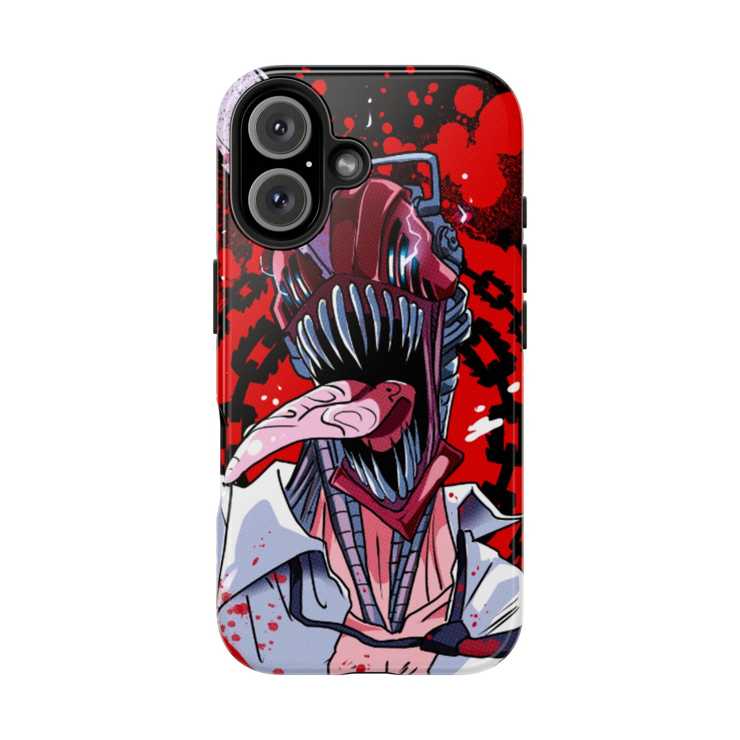 Chainsaw Devil Double Layered Phone Case | Chainsaw Man-Inspired Protective Anime Case