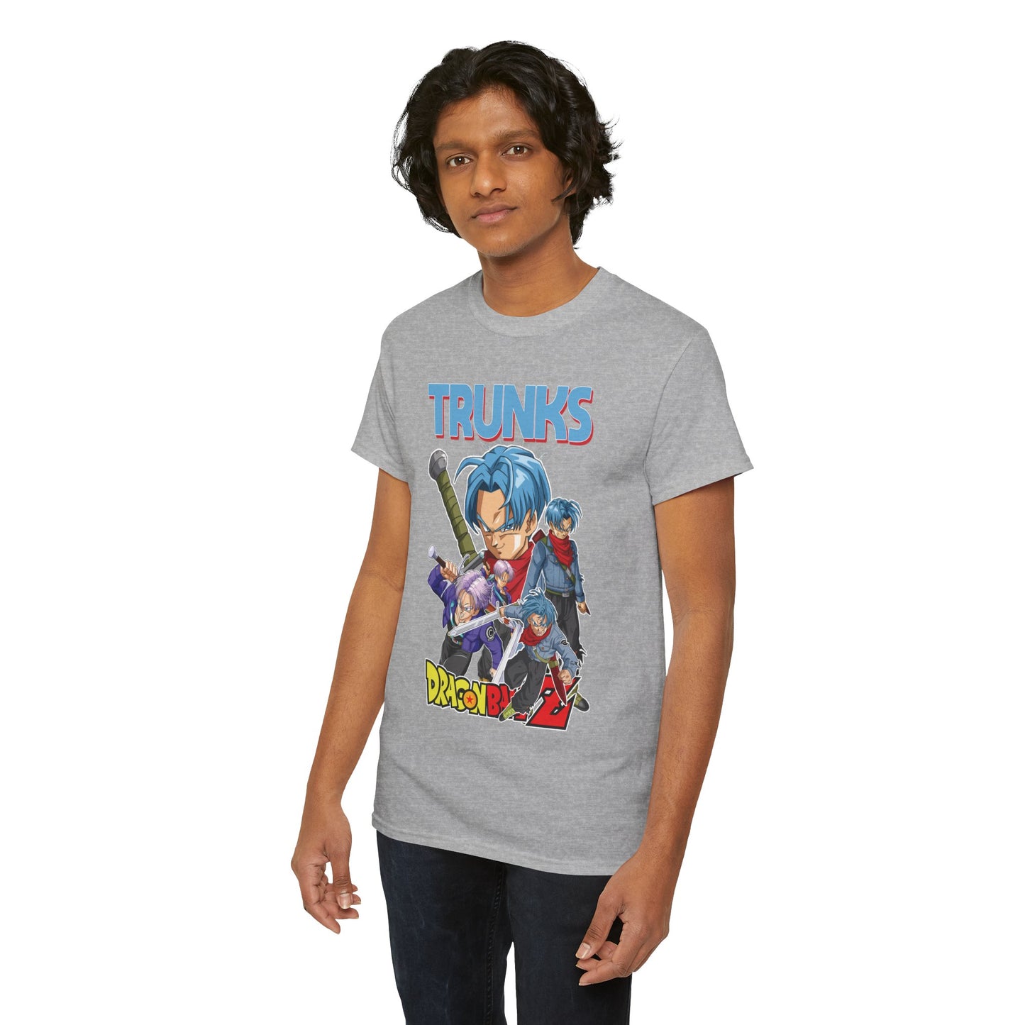 Trunks “Time Warrior” Unisex Heavy Cotton T-Shirt | Dragon Ball Z Streetwear Tee