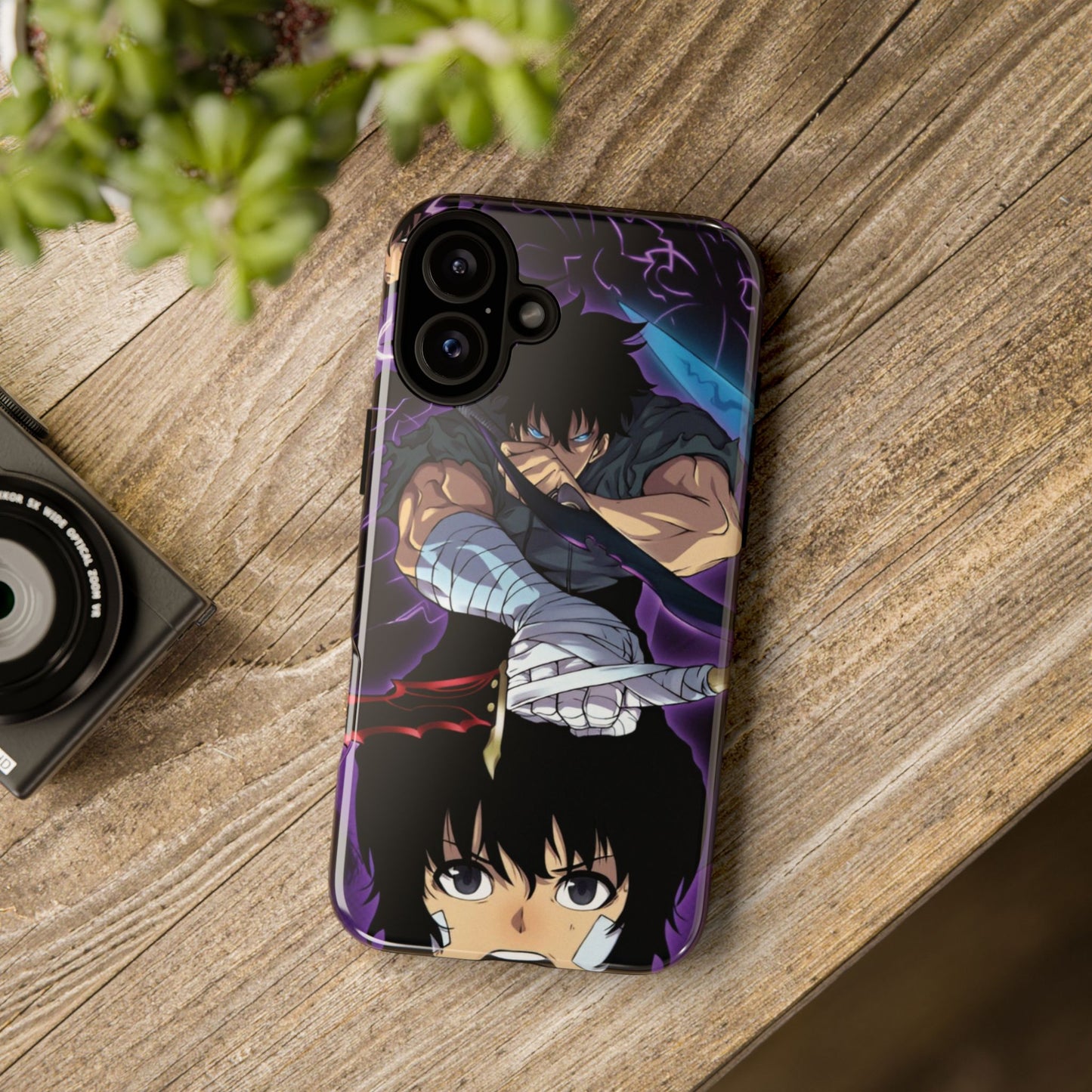 Sung Jin-Woo Shadow Awakening Double Layered Phone Case