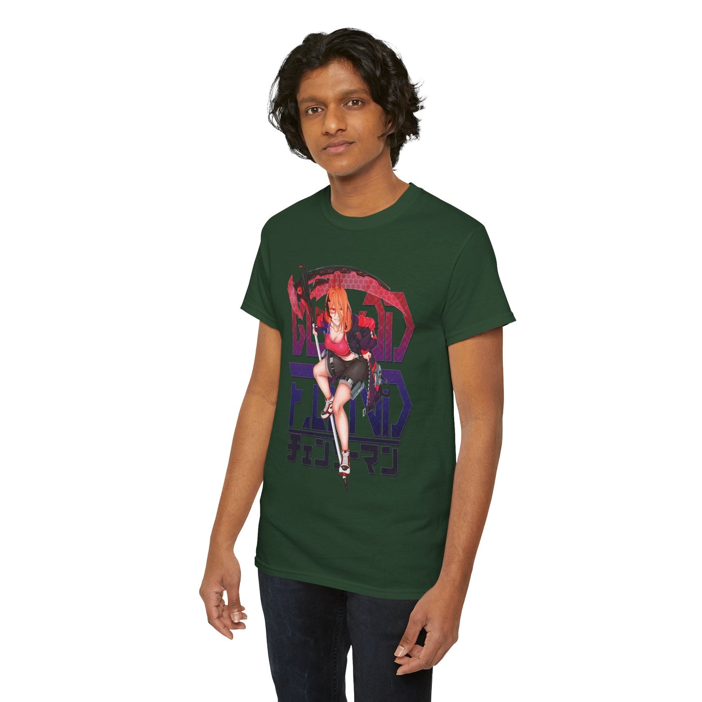 Blood Fiend Power III Unisex Heavy Cotton T-Shirt | Chainsaw Man Anime Tee