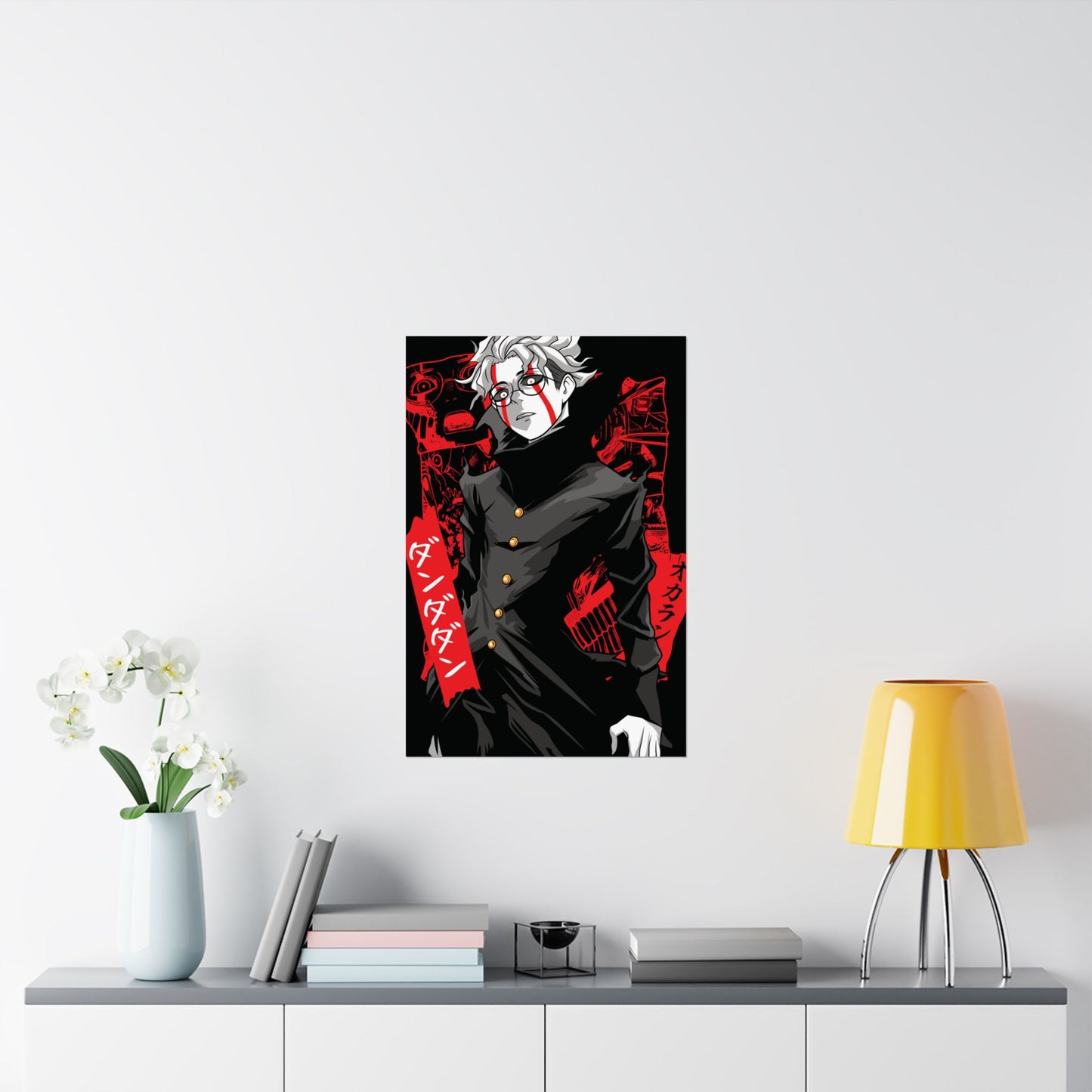 Ken Takakura Turbo Granny Mode Matte Vertical Poster | Dandadan Anime Wall Art