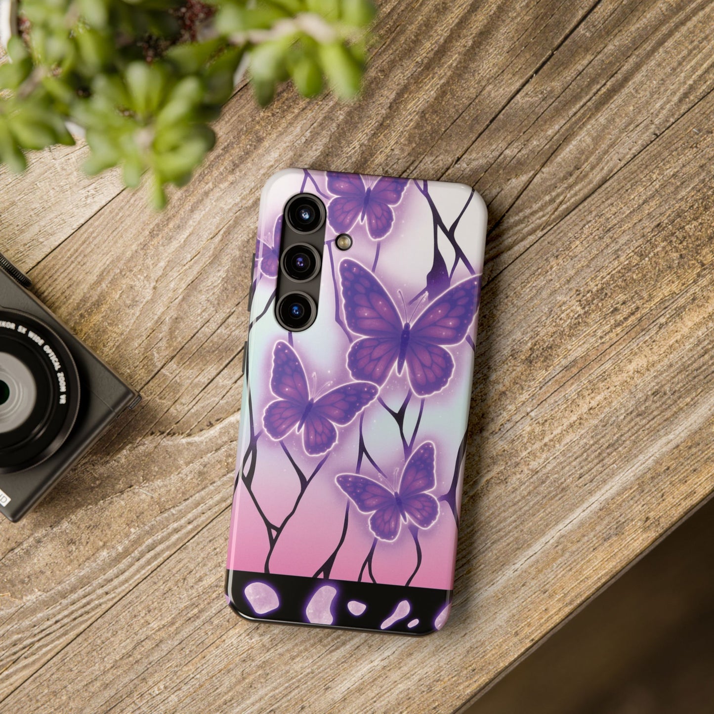 Insect Haori “Butterfly Dream” Double Layered Phone Case