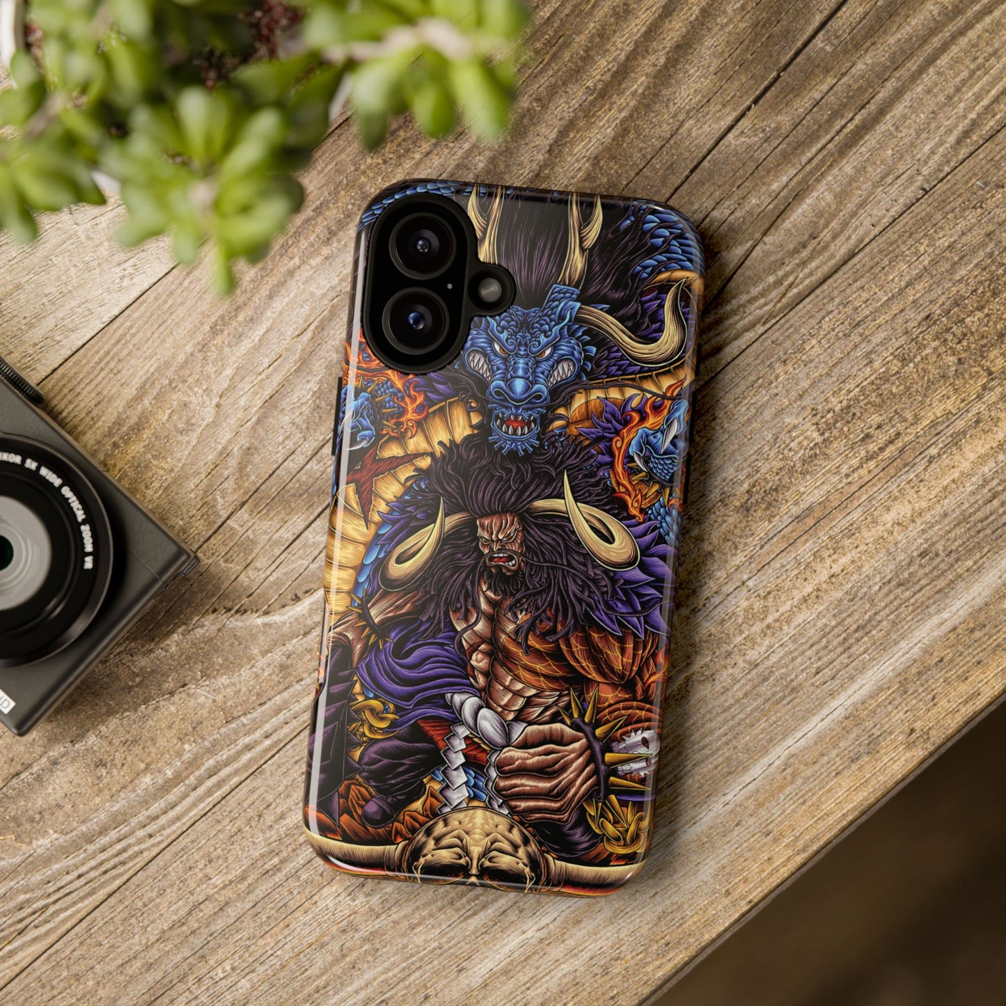 Cursed Dragon Oni Kaido Double Layered Phone Case