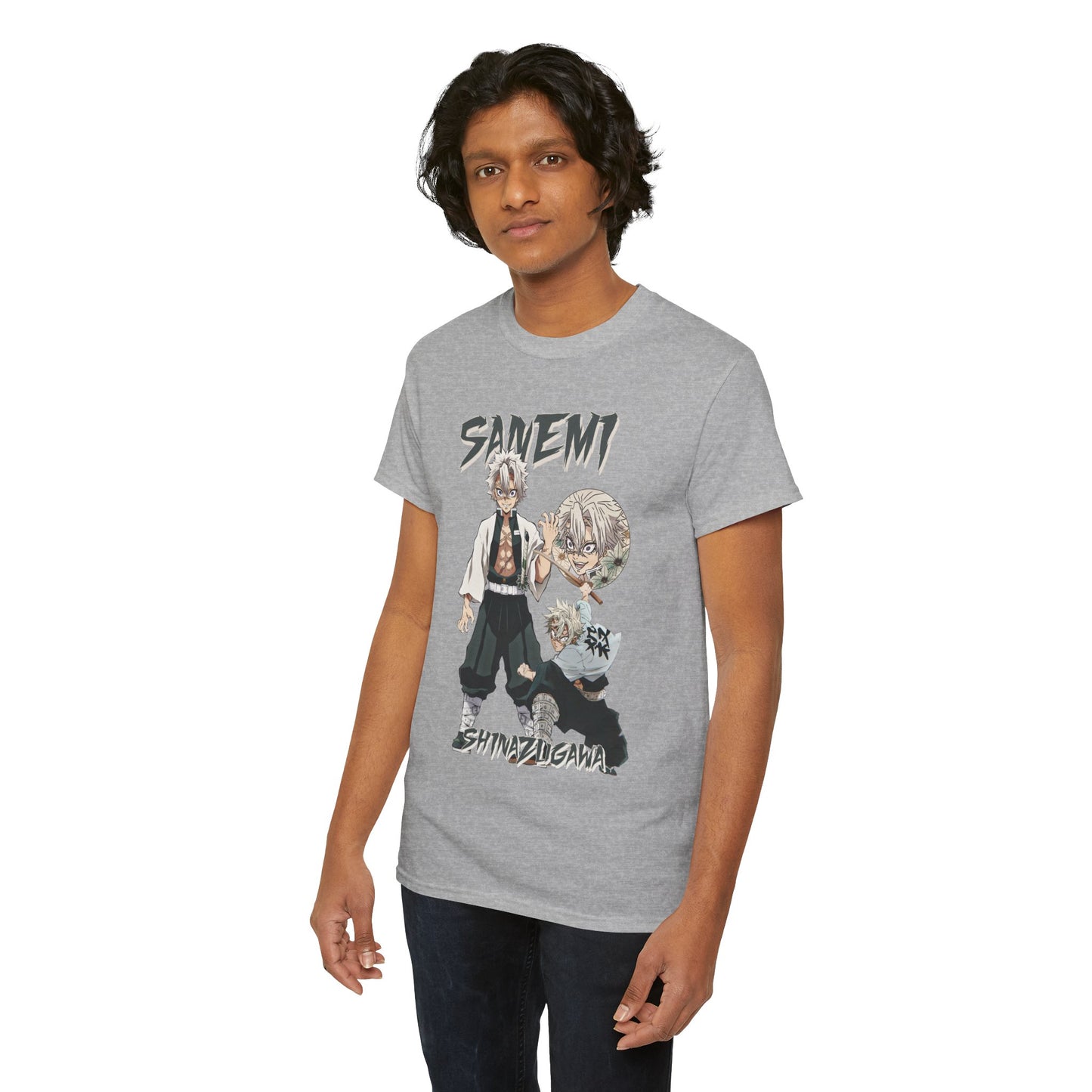 Sanemi Shinazugawa Wind Hashira T-Shirt | Demon Slayer Anime Streetwear Tee