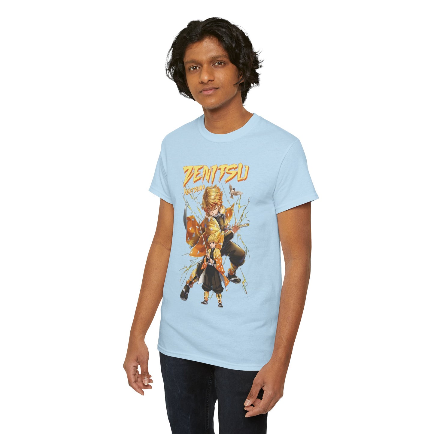 Zenitsu Agatsuma Thunder Breathing T-Shirt | Demon Slayer Anime Streetwear Tee