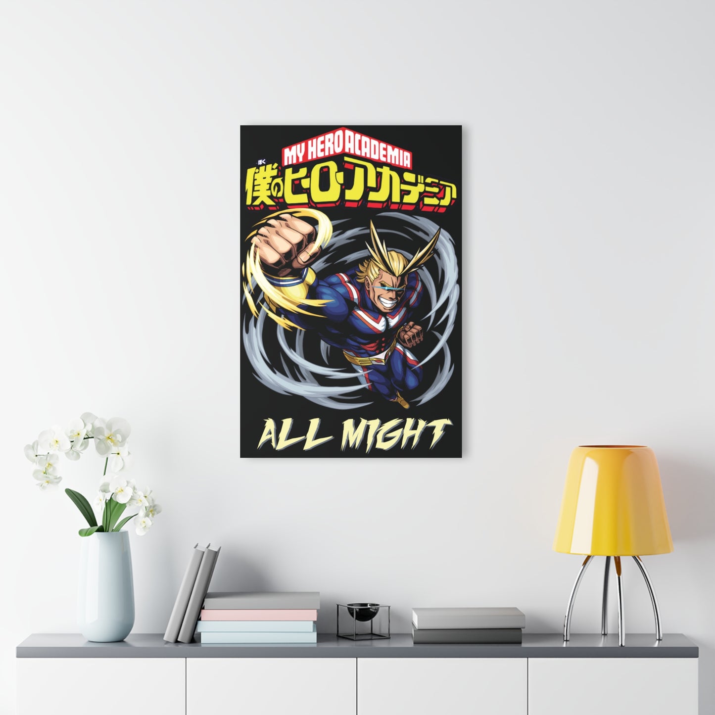 All Might Acrylic Print