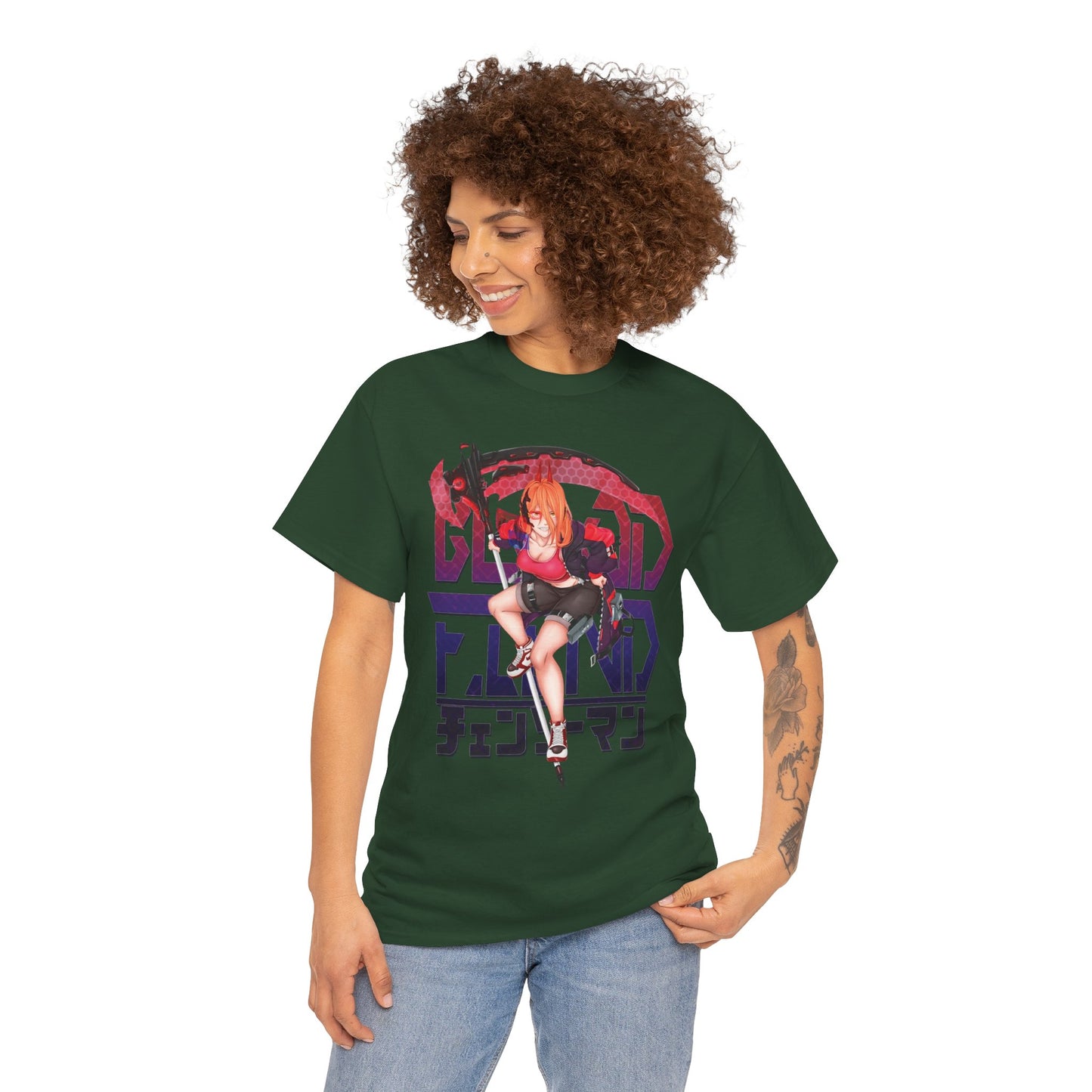 Blood Fiend Power III Unisex Heavy Cotton T-Shirt | Chainsaw Man Anime Tee