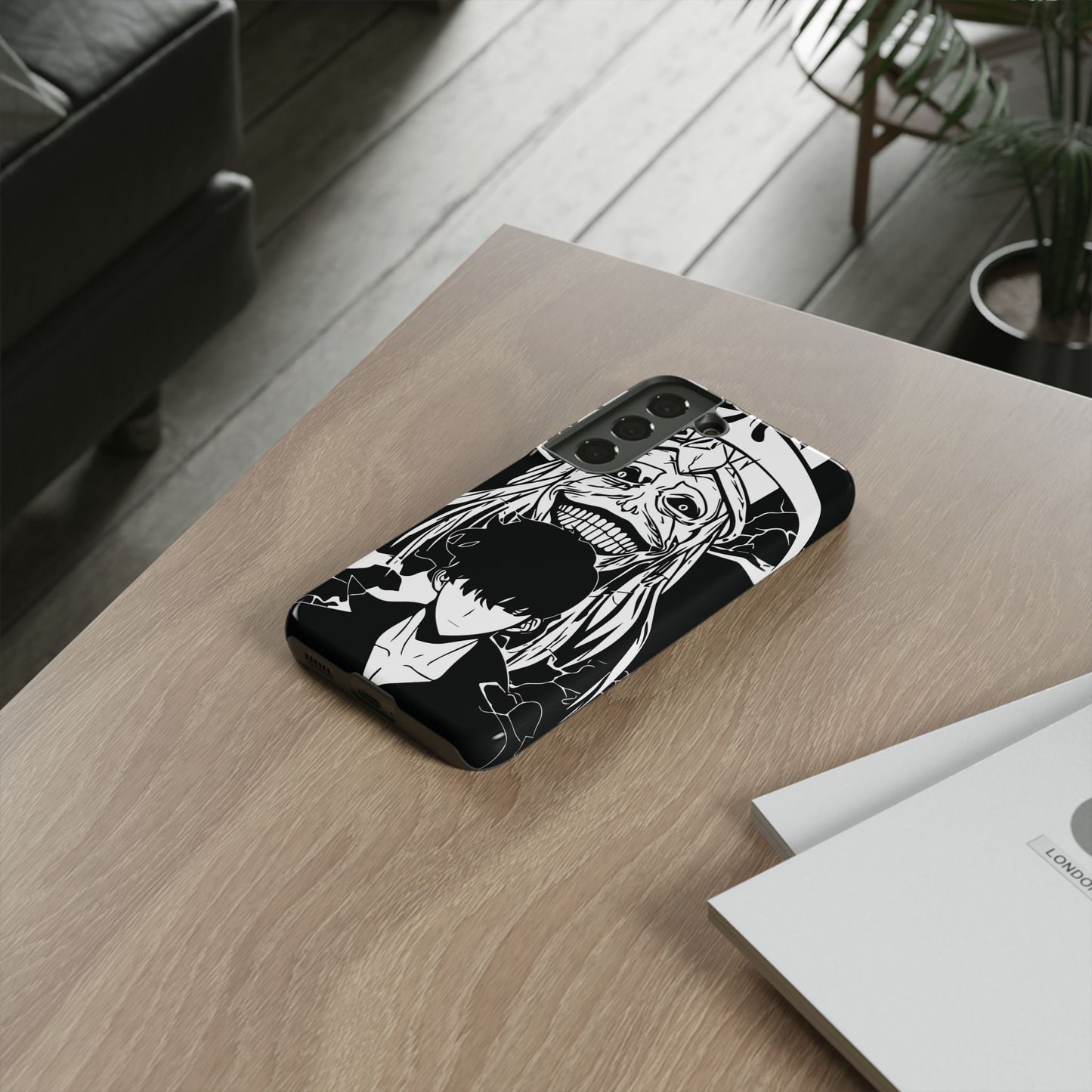 Sung Jinwoo vs Statue of God III Double Layered Phone Case