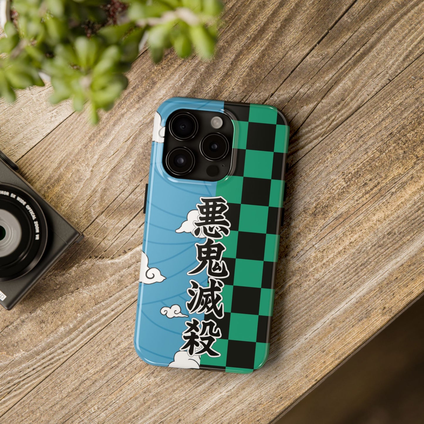 Water Breathing Haori Double Layered Phone Case