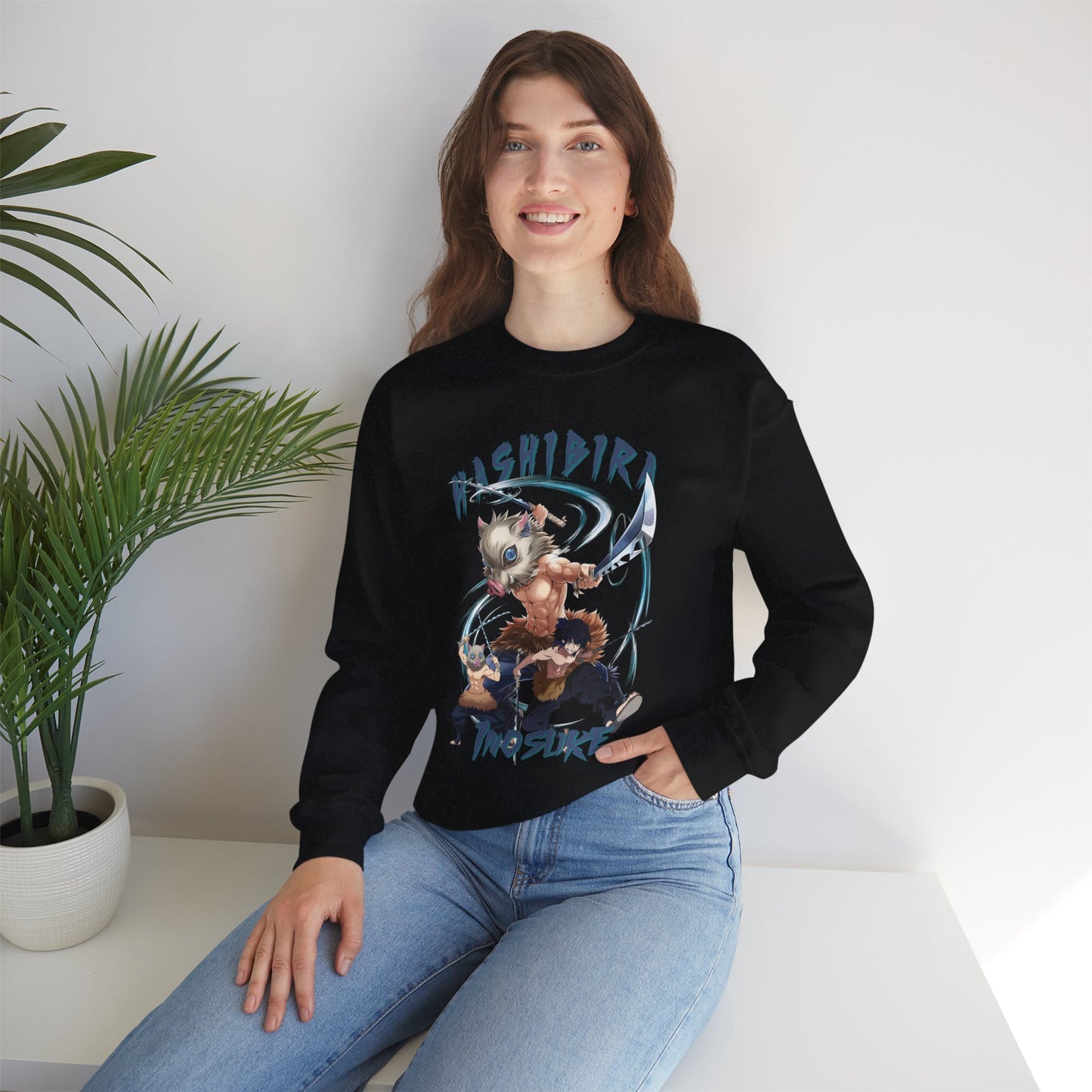 Inosuke Hashibira Beast Breathing Sweatshirt | Demon Slayer Anime Streetwear