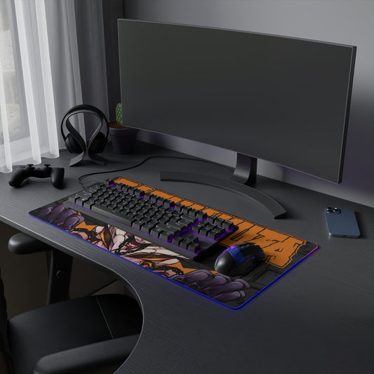Rudo Surebrec III LED Gaming Mouse Pad | Anime-Inspired Desk Mat
