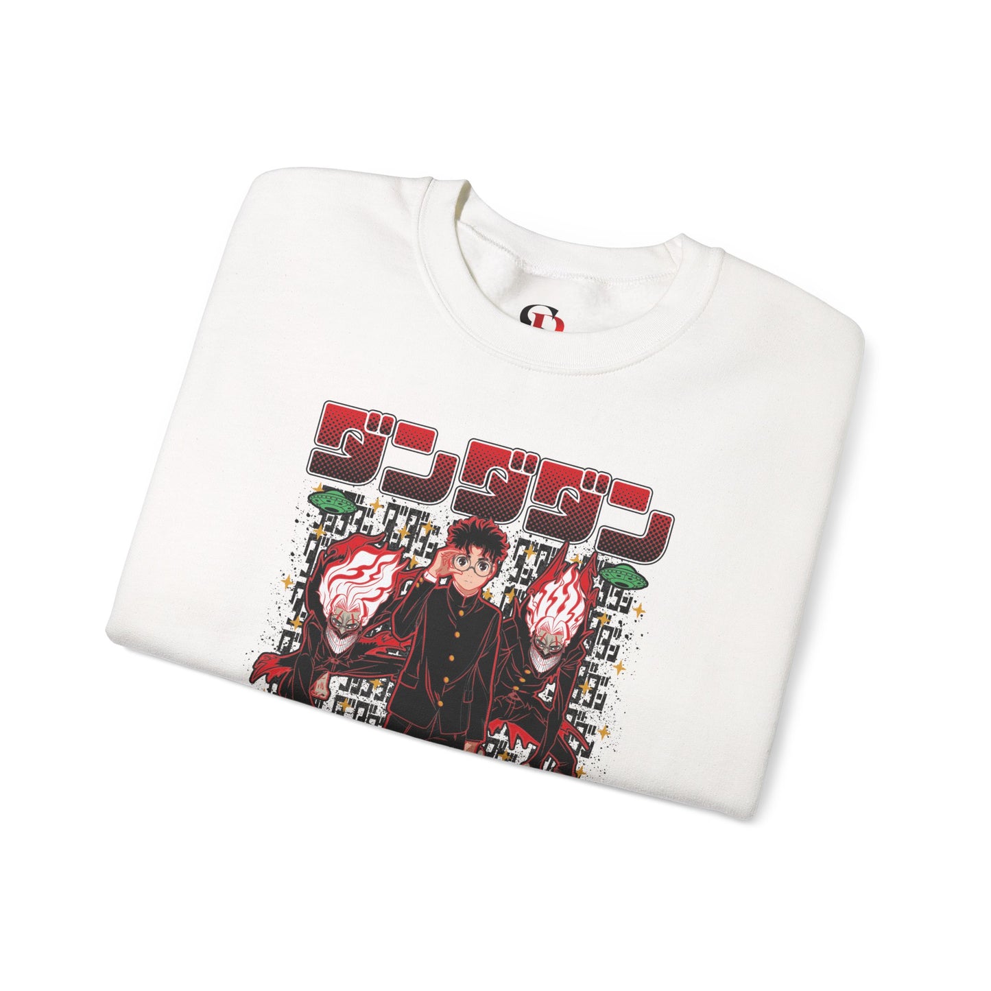 Okarun x Momo II Unisex Heavy Crewneck | Dandadan Streetwear Sweatshirt