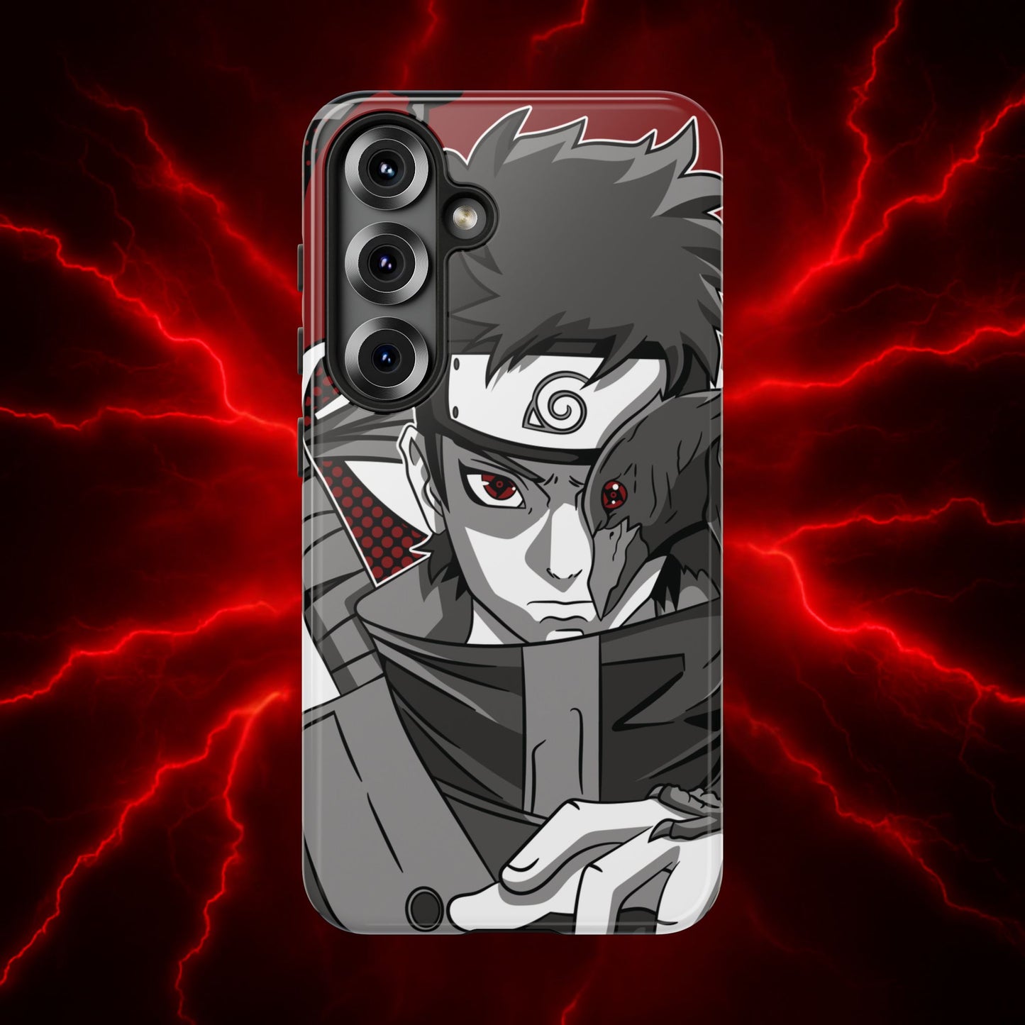 Shisui Uchiha Koto Amatsukami Double Layered Phone Case