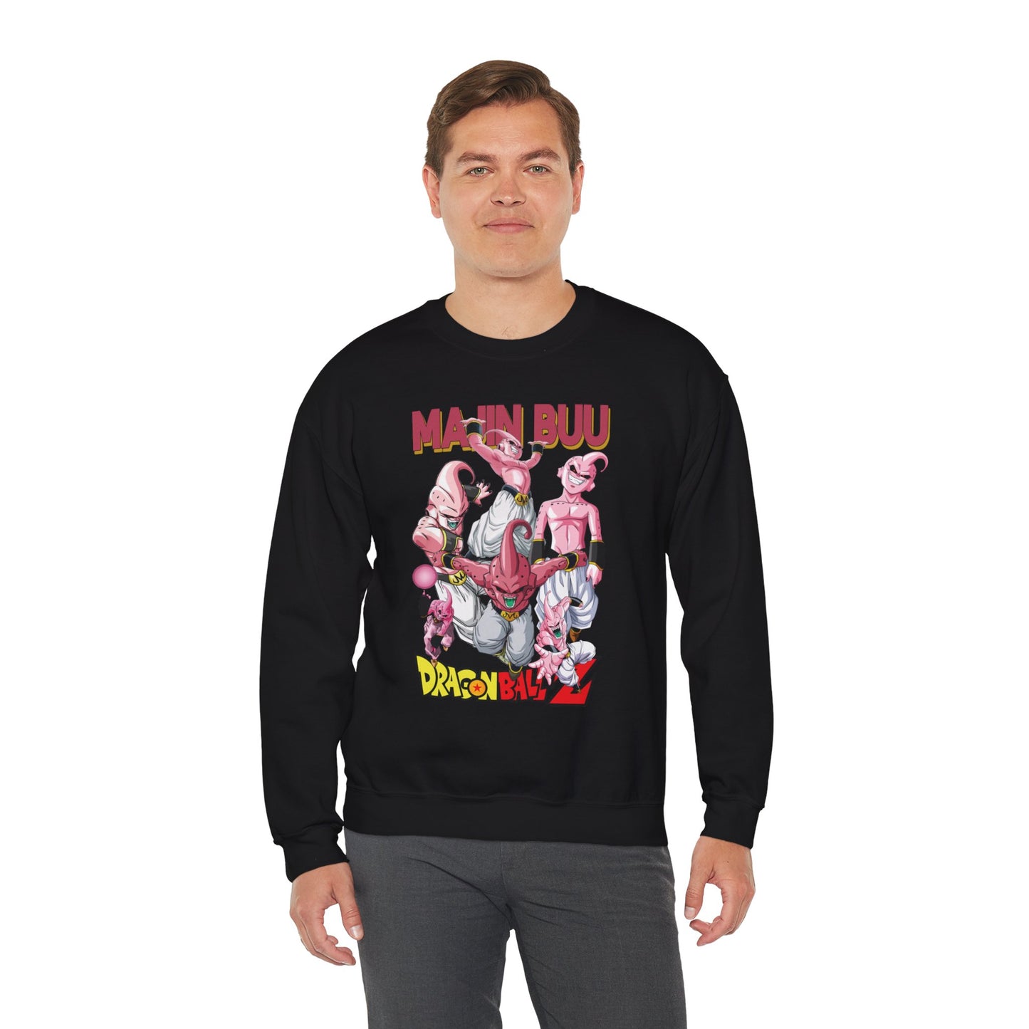 Majin Buu Unisex Heavy Blend Crewneck Sweatshirt