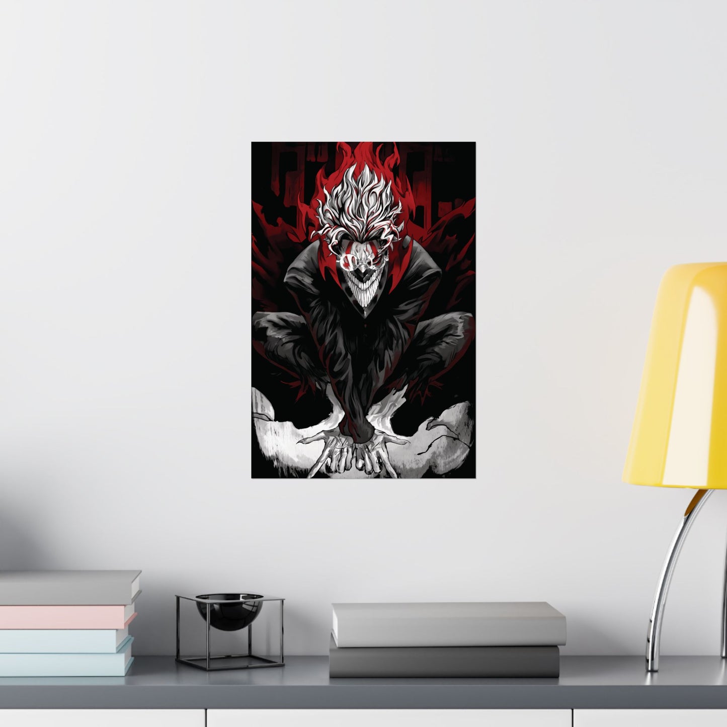 Okarun “Turbo Granny Mode III” Matte Vertical Poster | Dandadan Anime Wall Art
