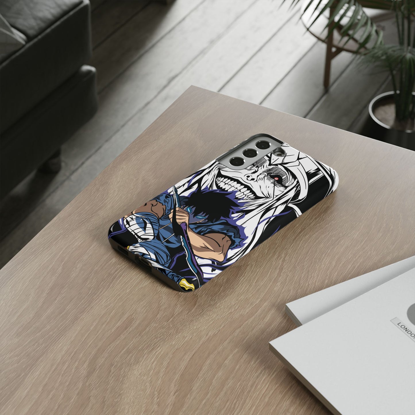 Sung Jinwoo Vs Statue Of God II Double Layered Phone Case