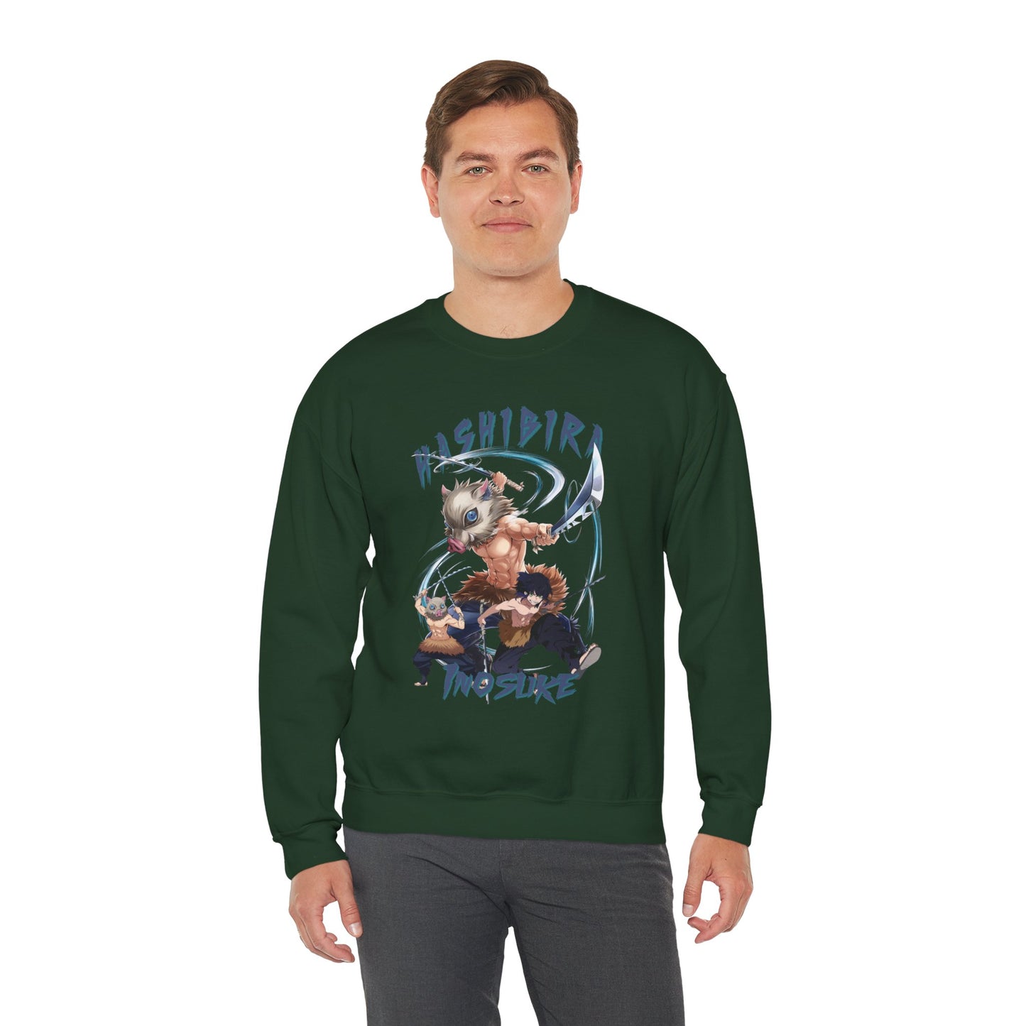 Inosuke Hashibira Beast Breathing Sweatshirt | Demon Slayer Anime Streetwear