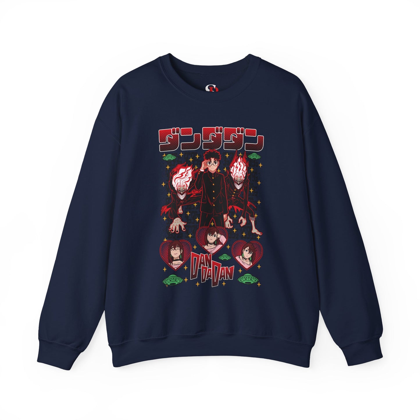 Okarun x Momo II Unisex Heavy Crewneck | Dandadan Streetwear Sweatshirt