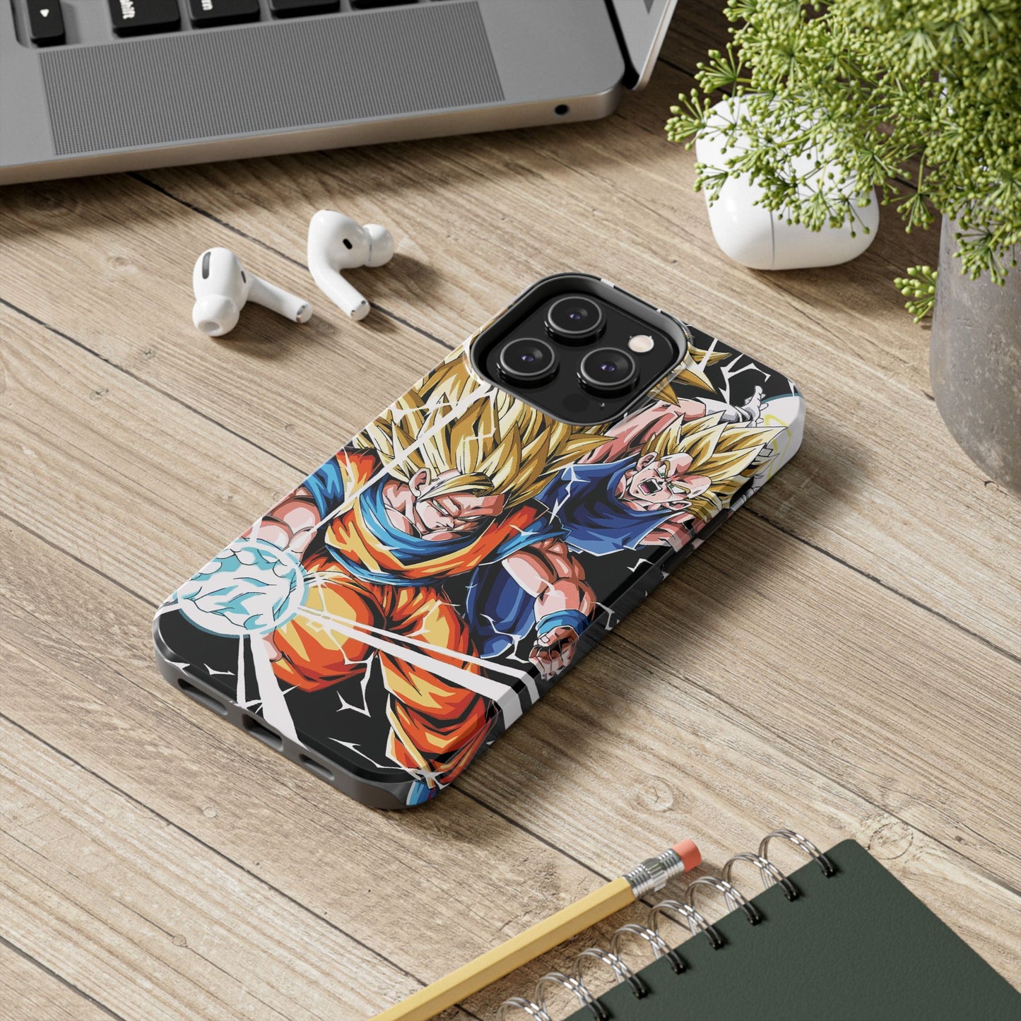 Super Saiyan Duo Double Layered Phone Case