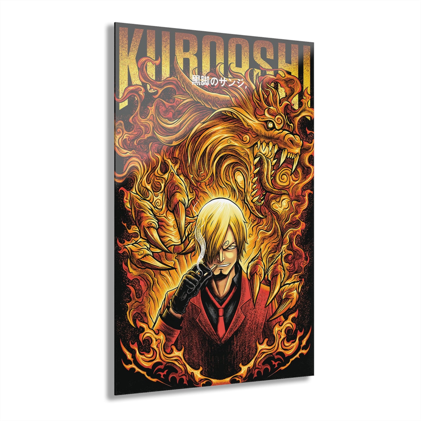 Flame Chef Sanji Acrylic Print