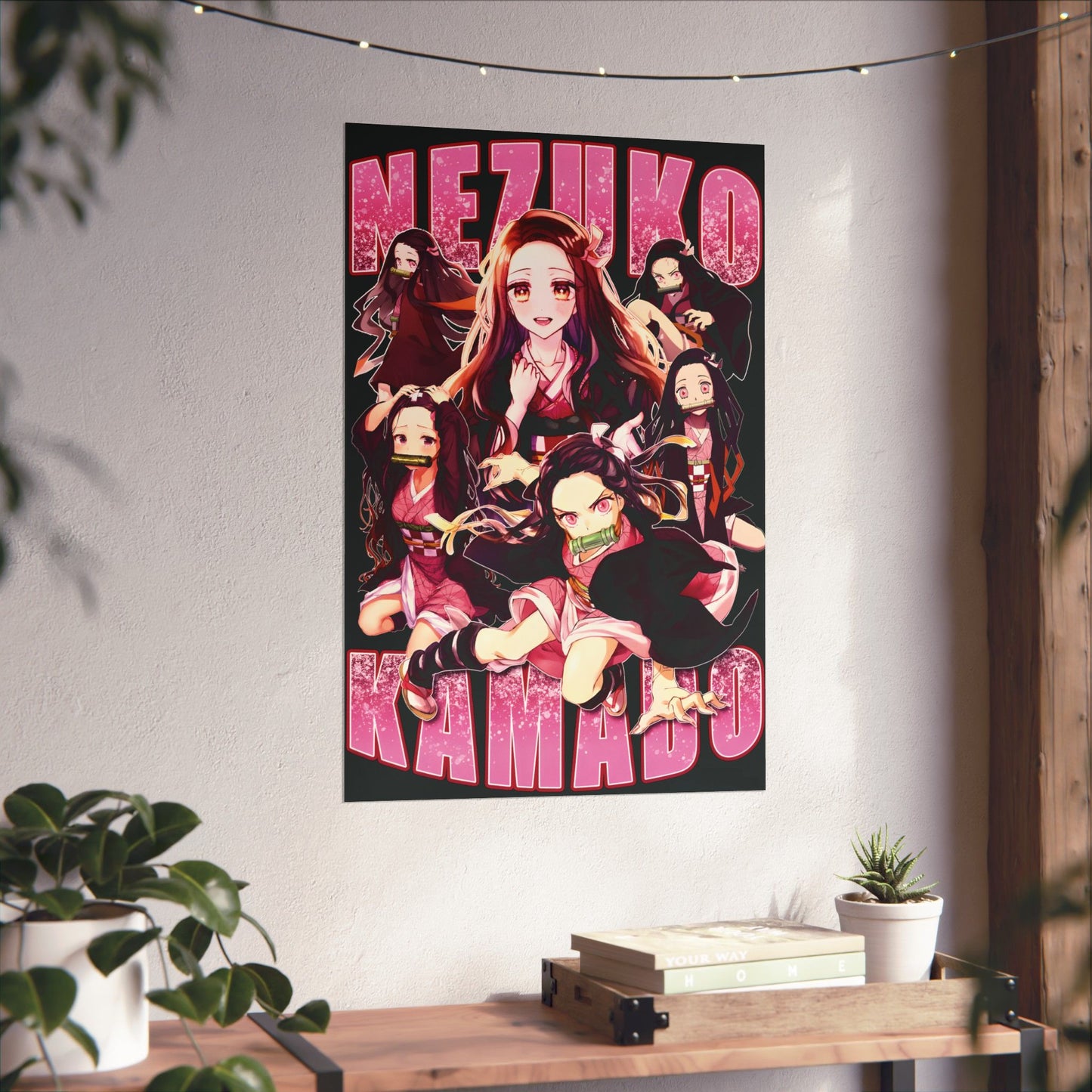 Six Styles of Nezuko Poster | Demon Slayer Wall Art
