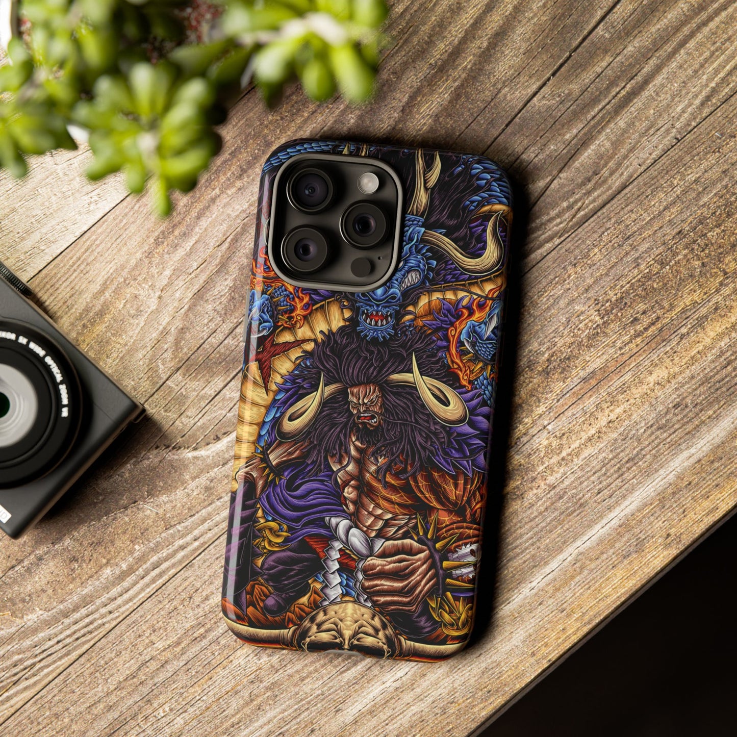 Cursed Dragon Oni Kaido Double Layered Phone Case