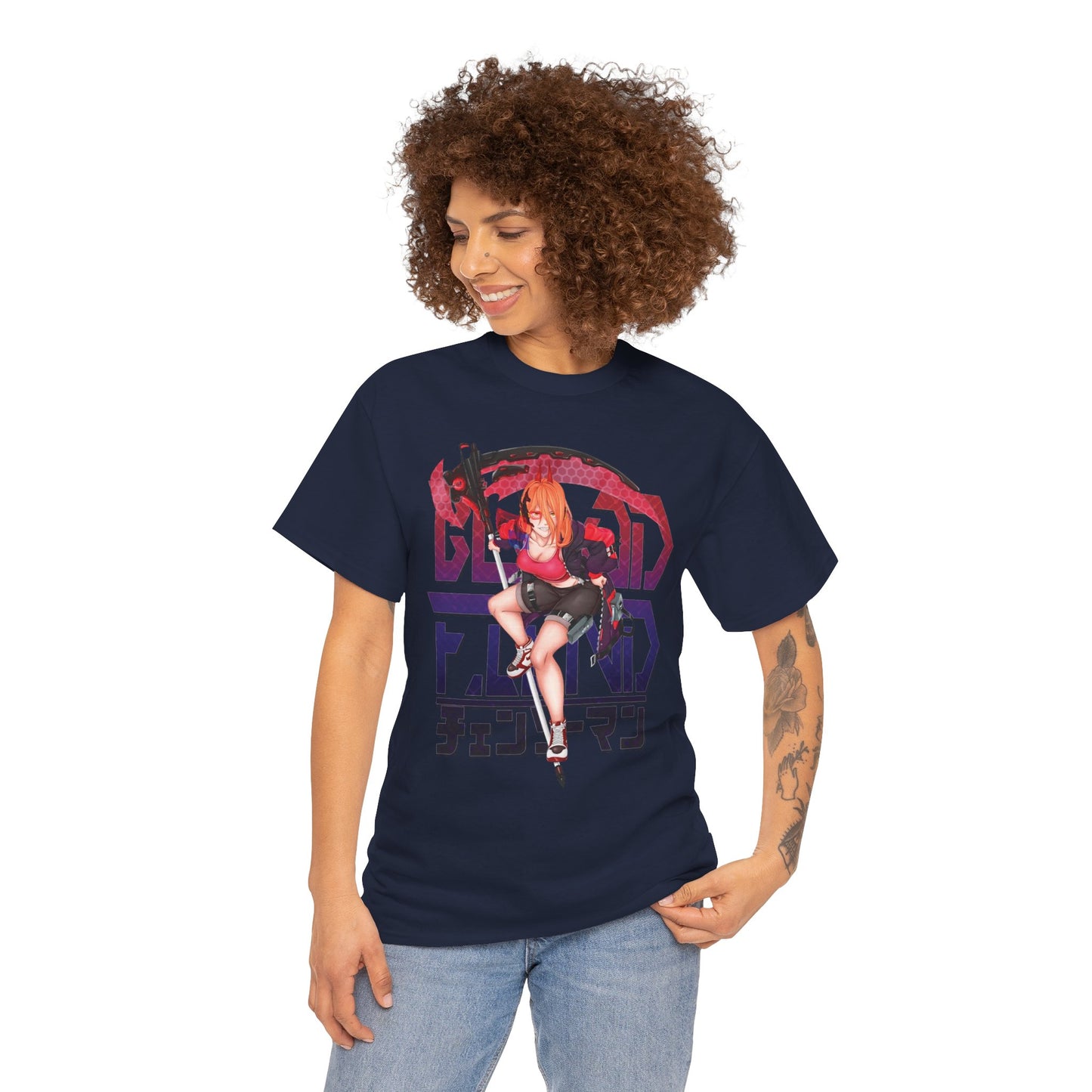 Blood Fiend Power III Unisex Heavy Cotton T-Shirt | Chainsaw Man Anime Tee