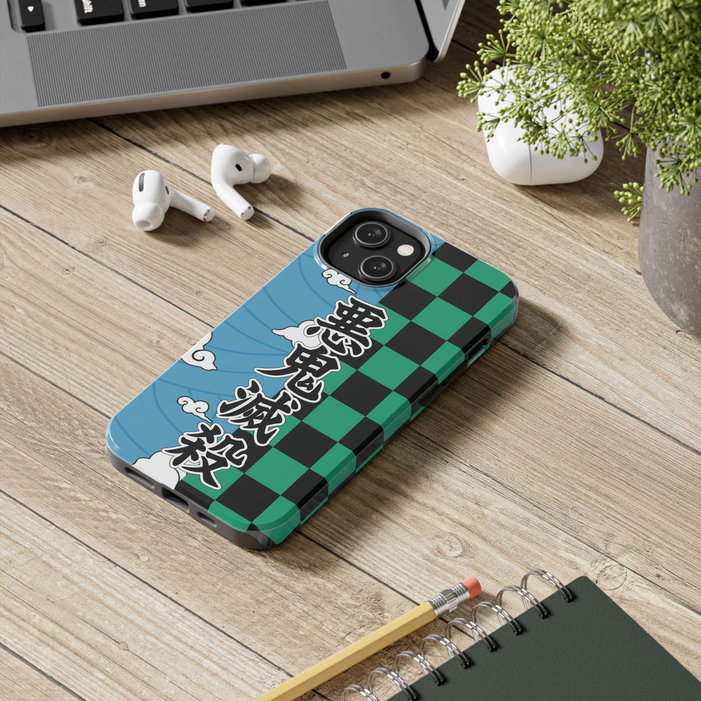 Water Breathing Haori Double Layered Phone Case