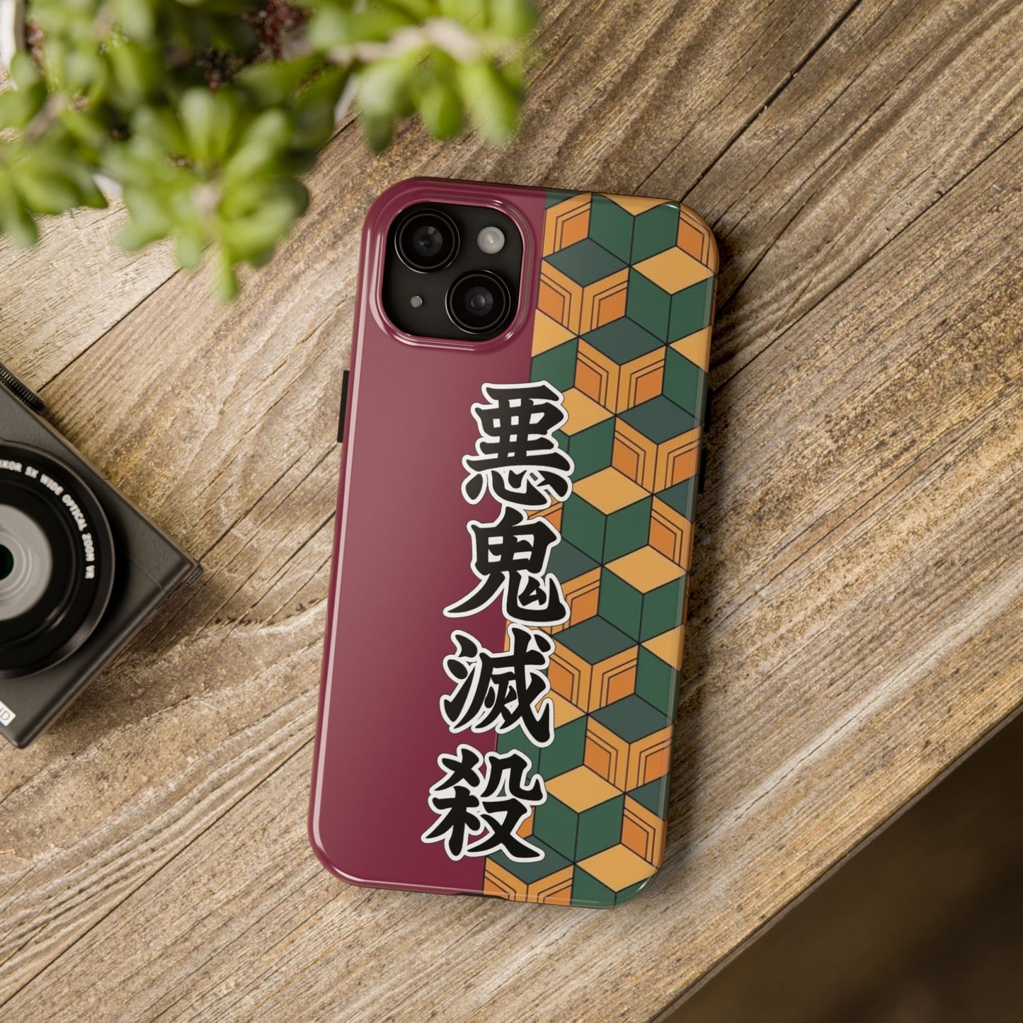 Water Pillar Haori Double Layered Phone Case