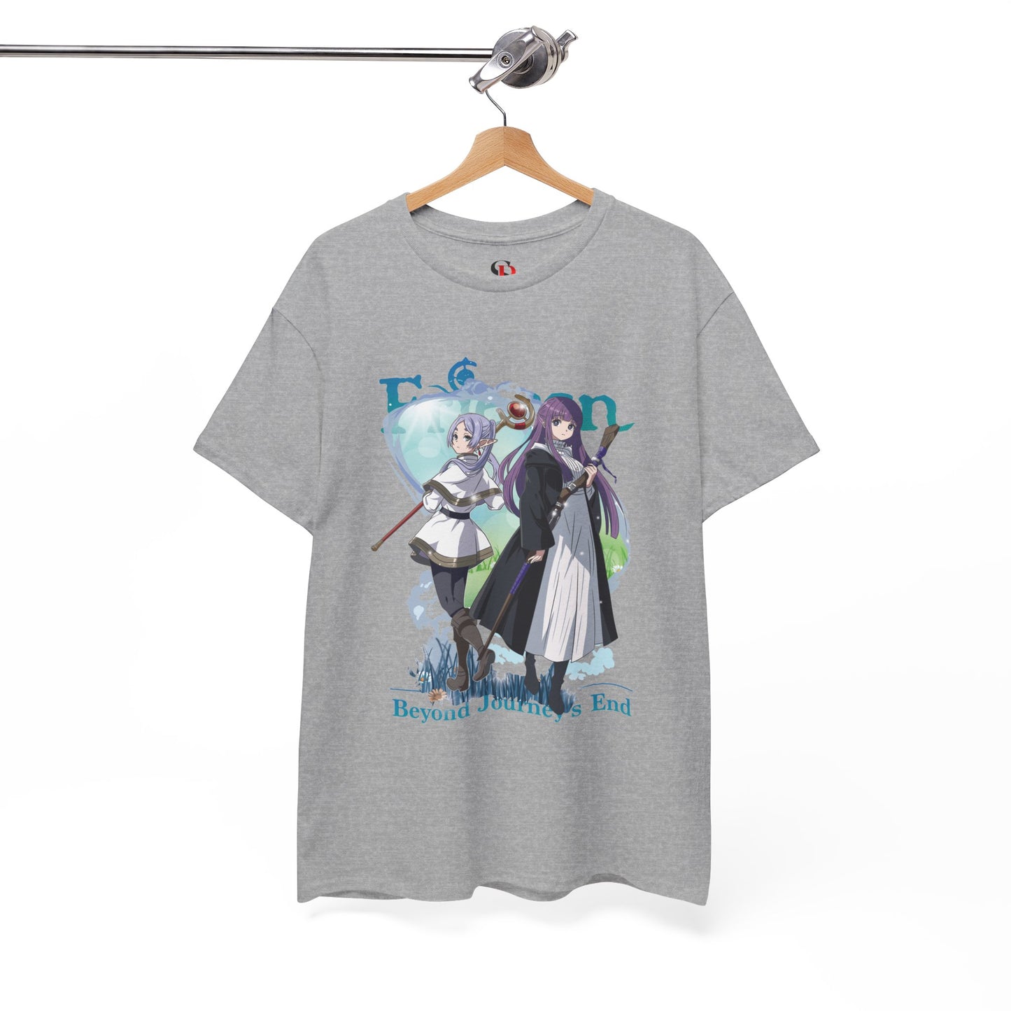 Frieren: Beyond Journey’s End Unisex Heavy Cotton T-Shirt | Frieren & Fern Anime Tee