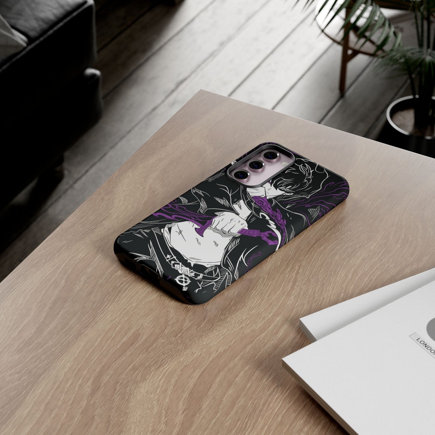Sung Jinwoo Twin Daggers Double Layered Phone Case