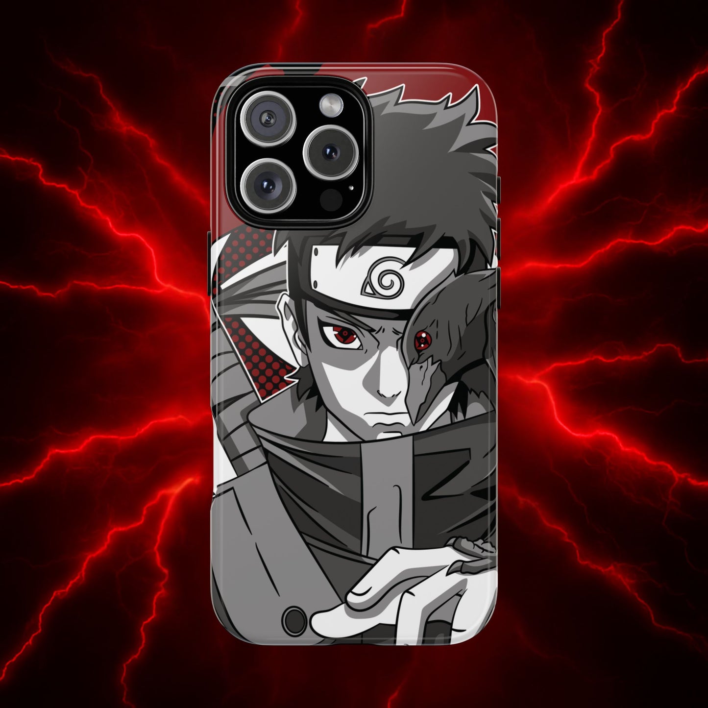 Shisui Uchiha Koto Amatsukami Double Layered Phone Case