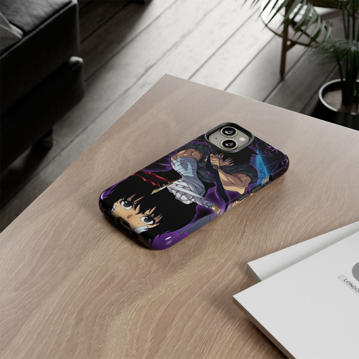 Sung Jin-Woo Shadow Awakening Double Layered Phone Case