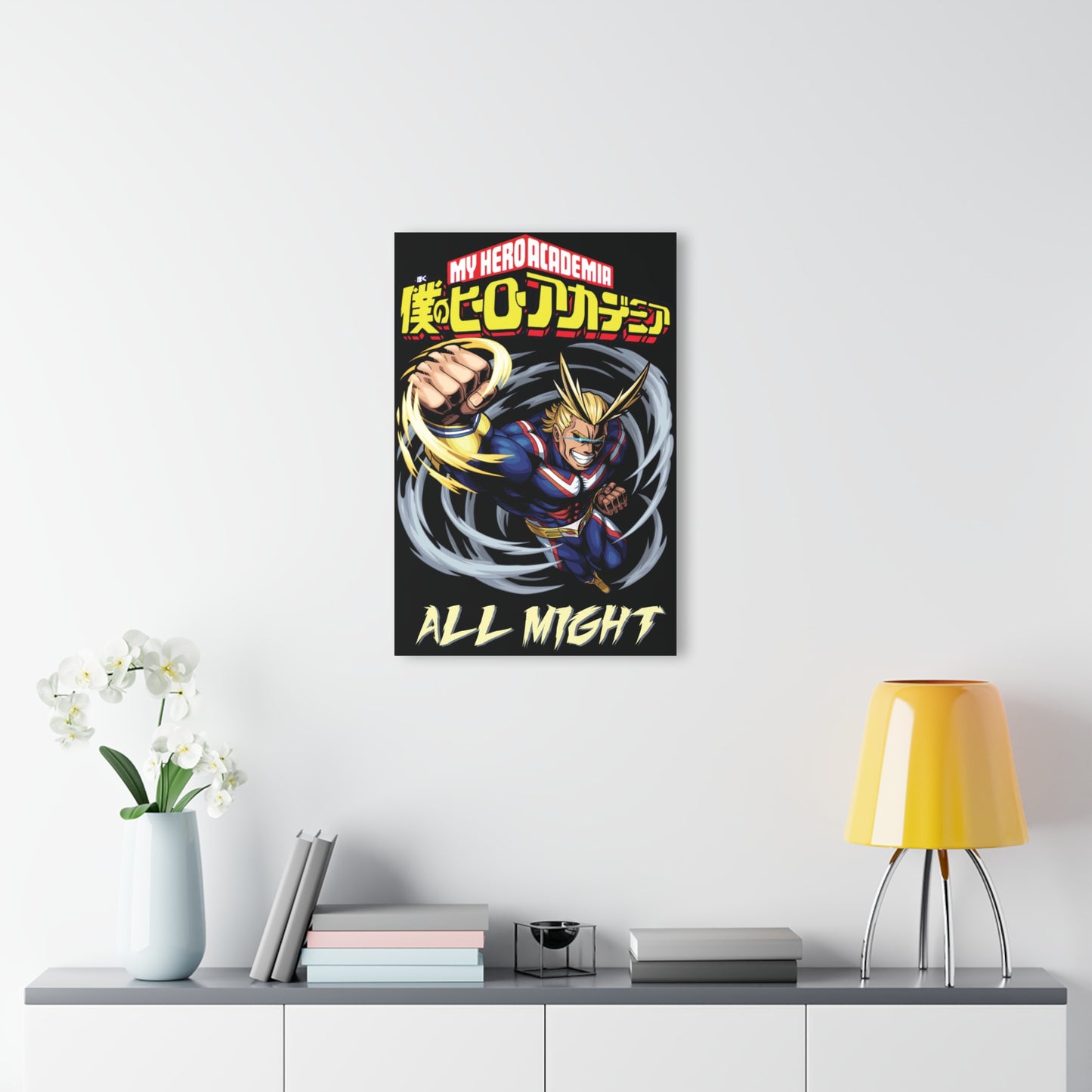 All Might Acrylic Print