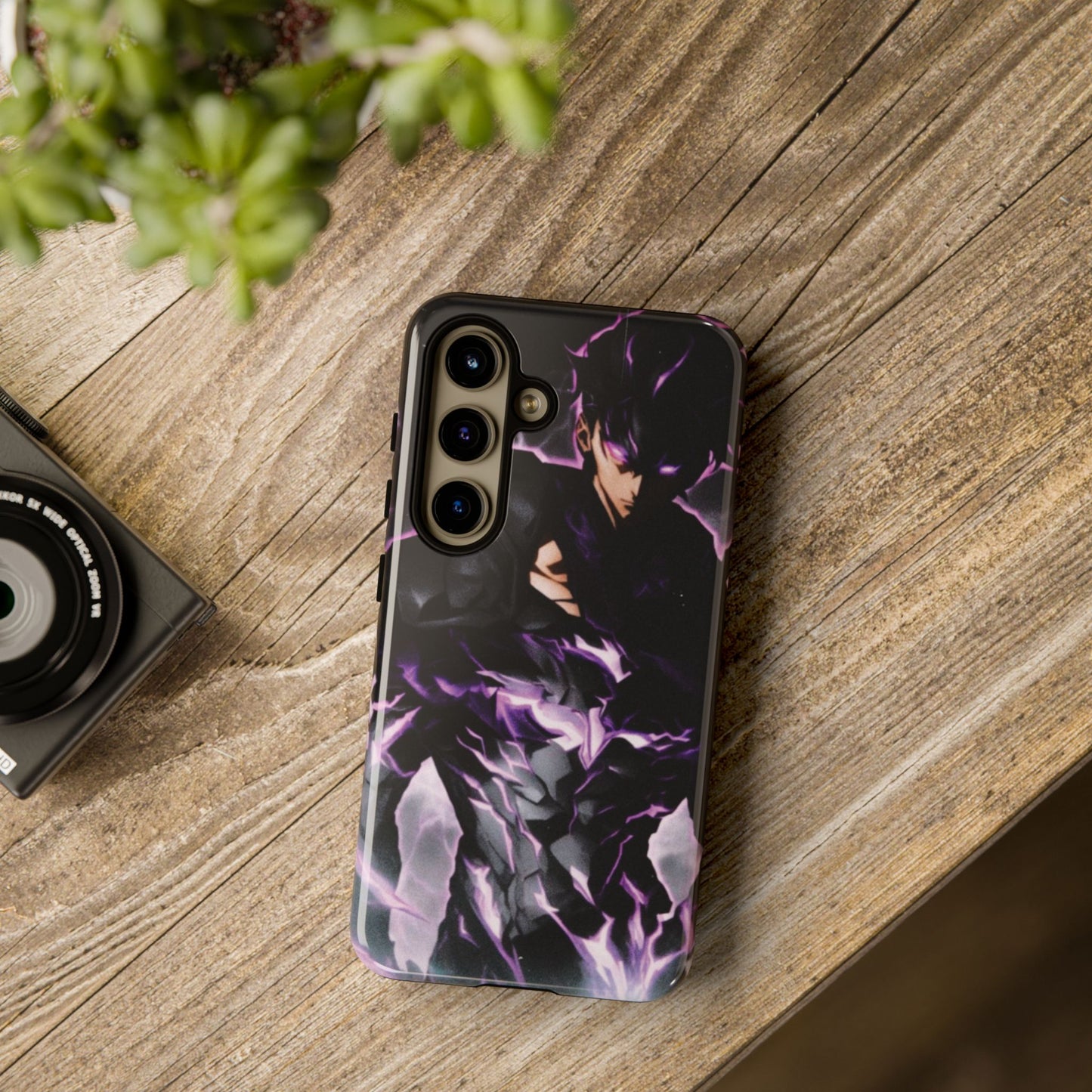 Sung Jin-Woo Shadow Monarch Awakening Double Layered Phone Case