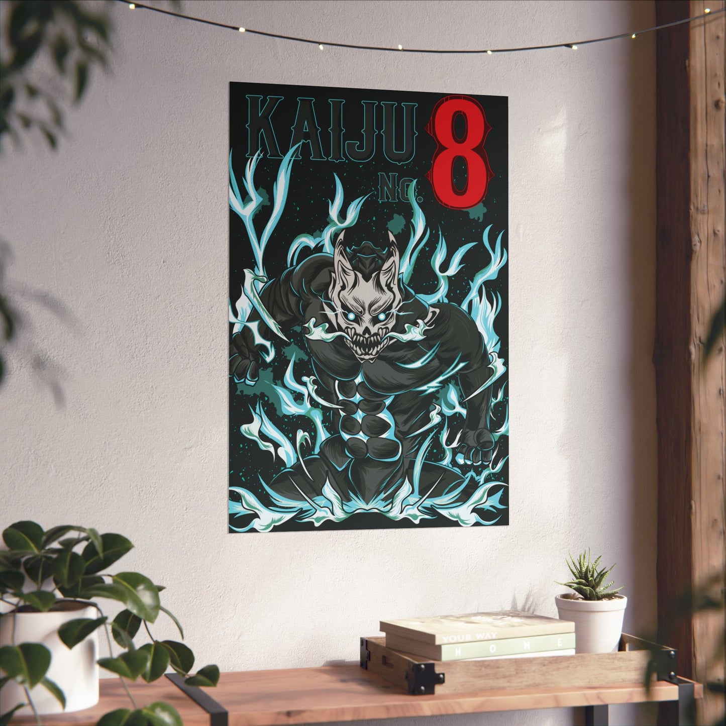 Kaiju No. 8 Infernal Surge Matte Vertical Poster