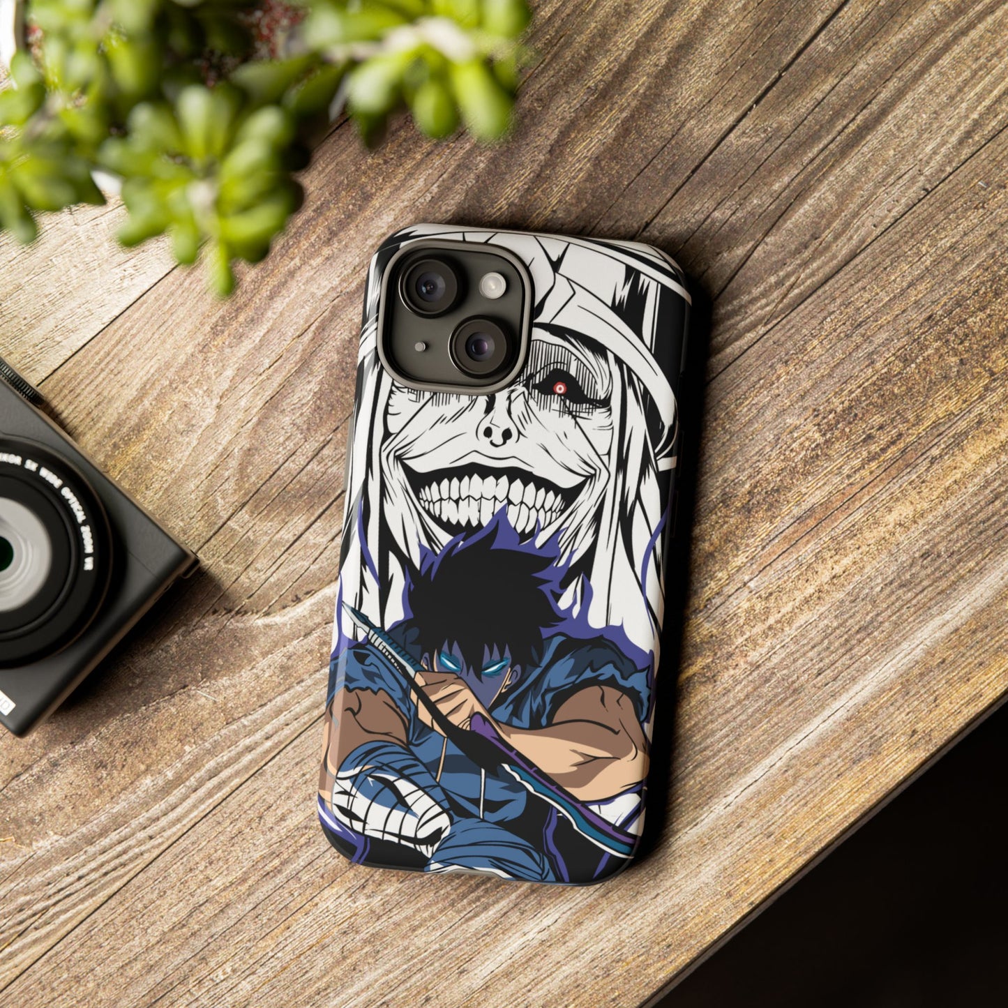Sung Jinwoo Vs Statue Of God II Double Layered Phone Case