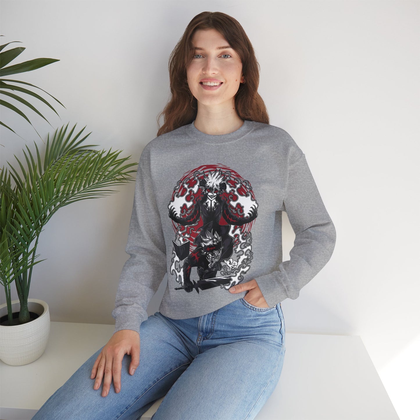 Asta & Liebe Devil Union Unisex Heavy Blend Crewneck Sweatshirt