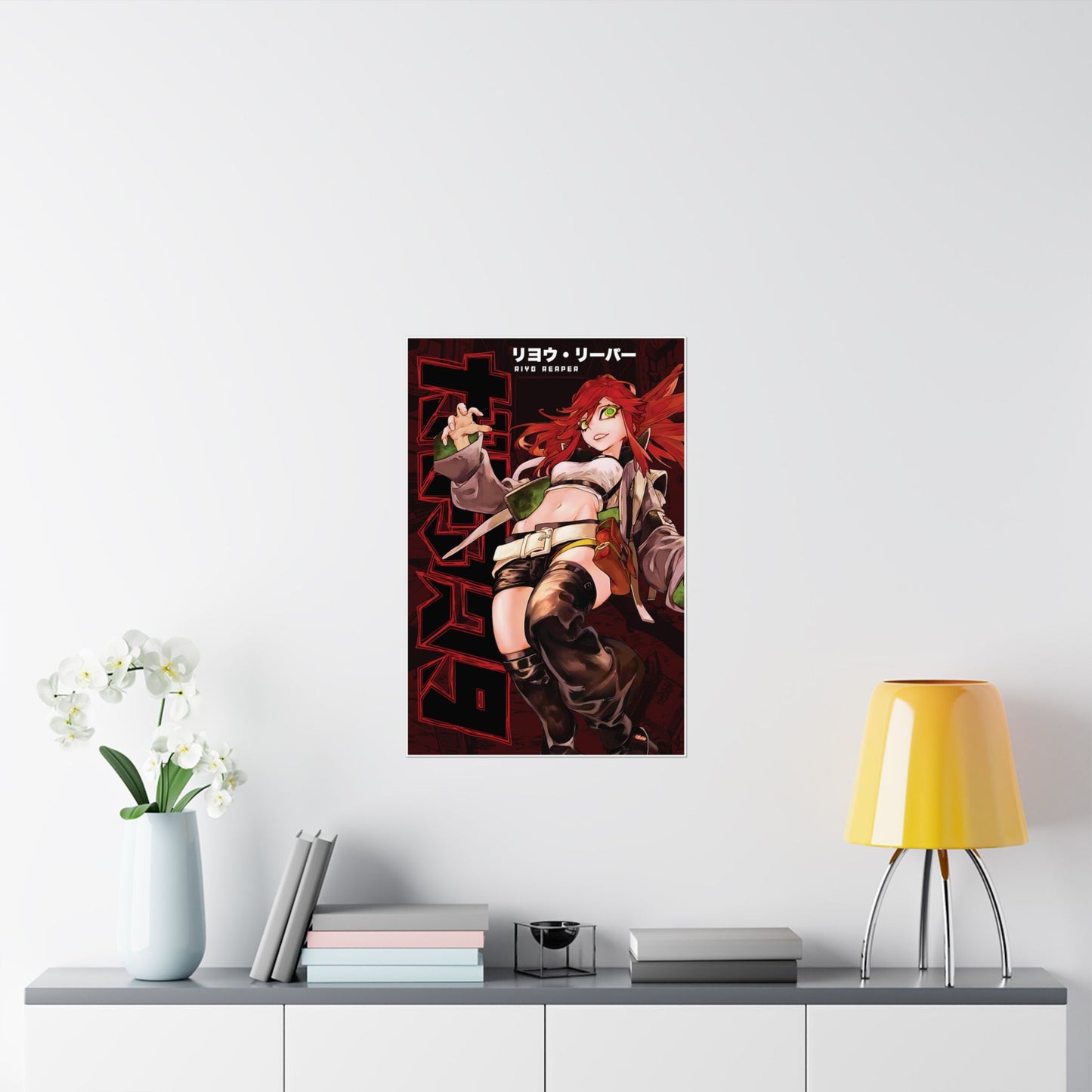 Riyo Reaper Matte Vertical Poster | Anime-Inspired Wall Art Manga Decor