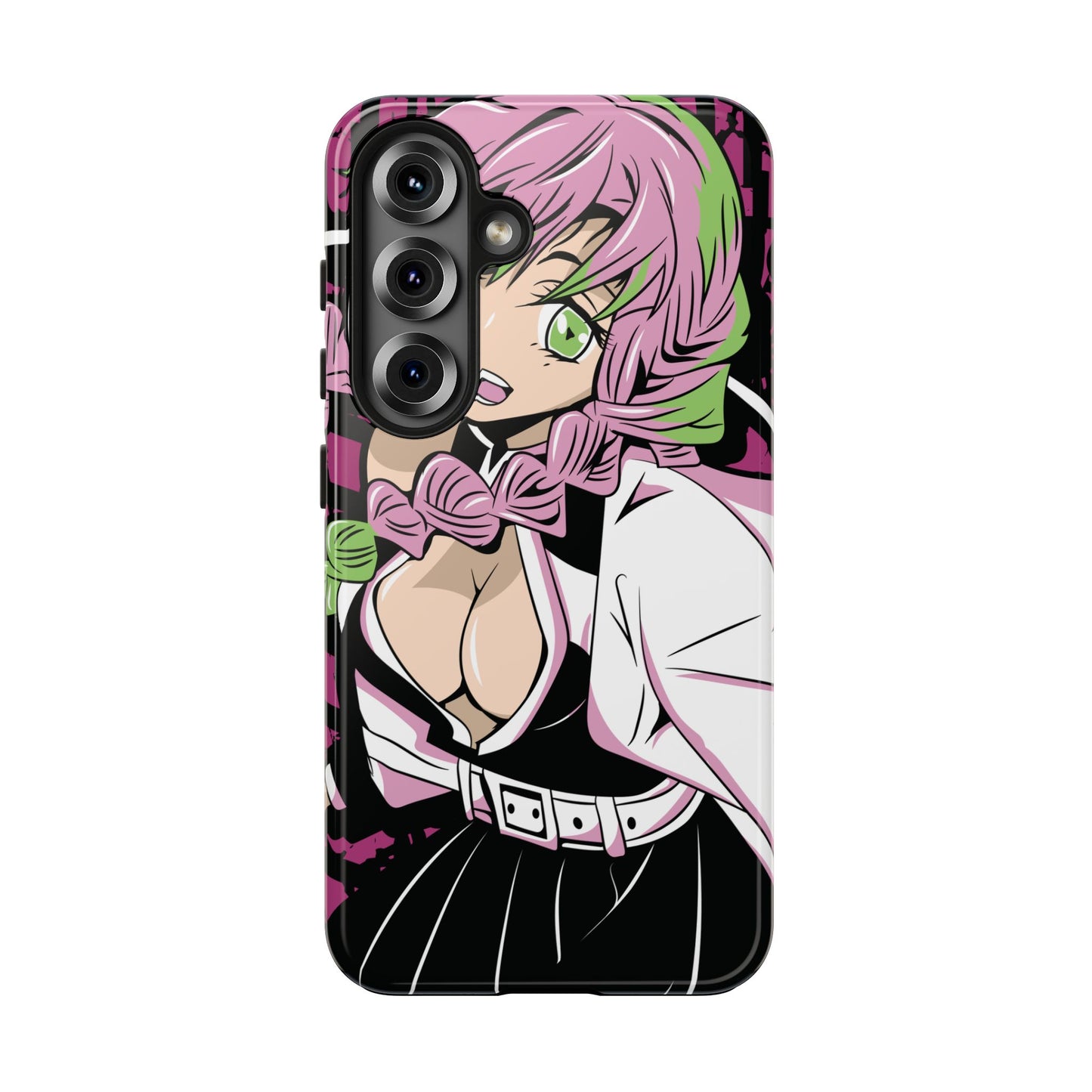 Love Hashira Mitsuri Kanroji Double Layered Phone Case | Demon Slayer-Inspired Anime Case
