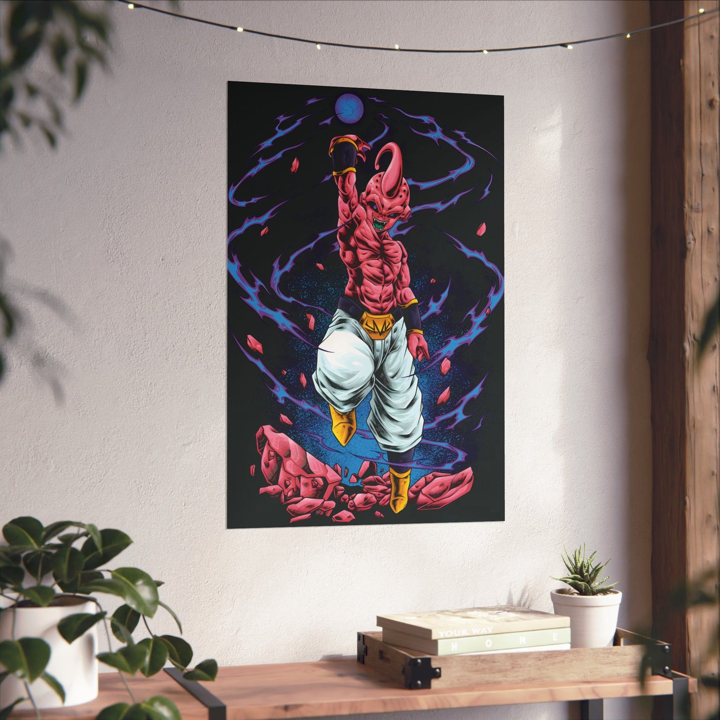 Majin Buu III Matte Vertical Poster | Dragon Ball Z-Inspired Wall Art