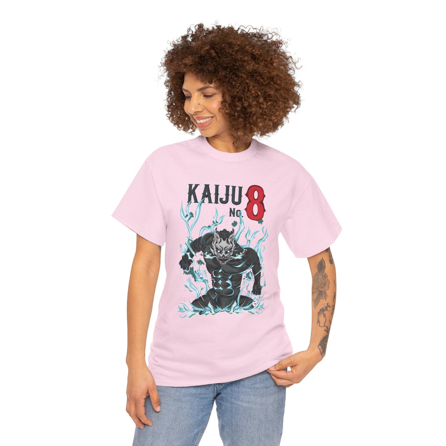 Infernal Surge Unisex Heavy Cotton T-Shirt | Kaiju No. 8 Anime Tee