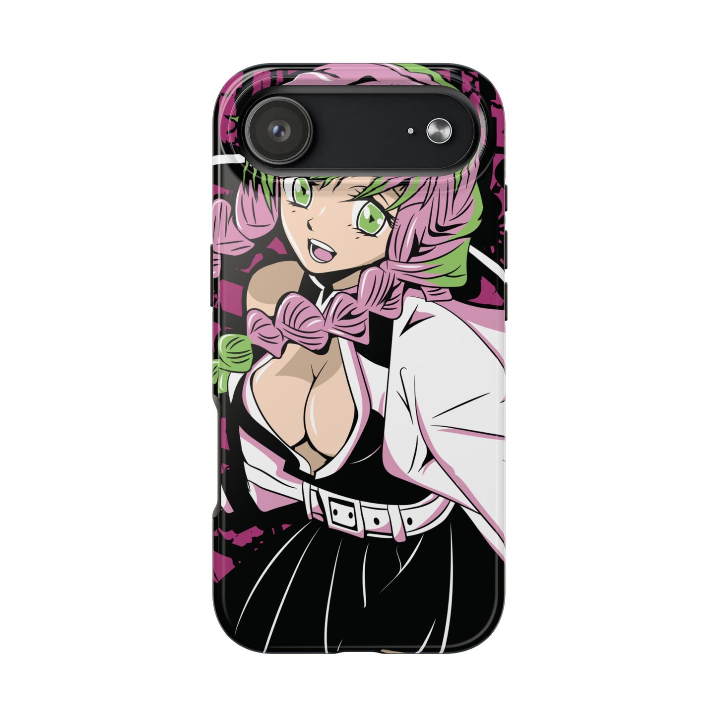 Love Hashira Mitsuri Kanroji Double Layered Phone Case | Demon Slayer-Inspired Anime Case